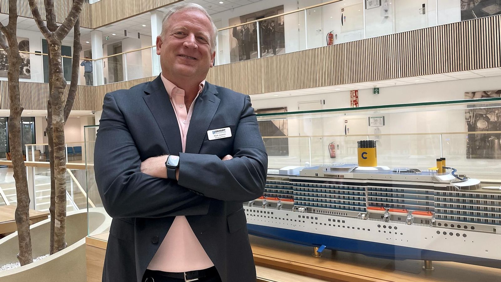 Mark Jackson, Managing Director del CSMART Mark Jackson, Managing Director del CSMART