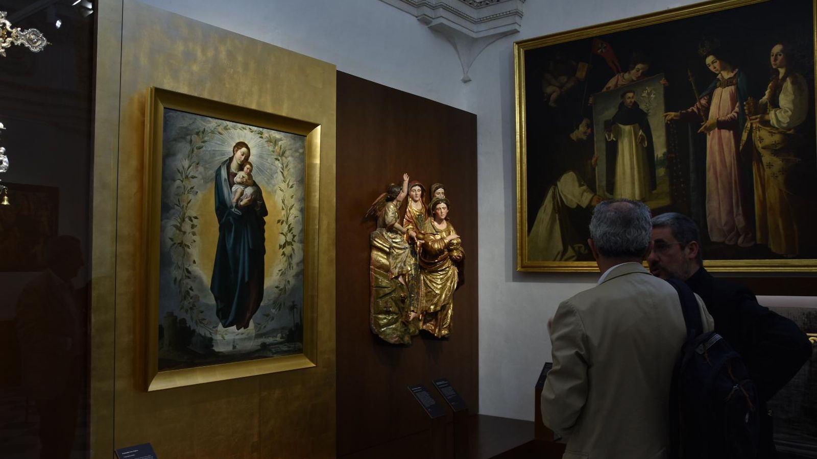 La Inmaculada con el Niño atribuida a Velázquez.