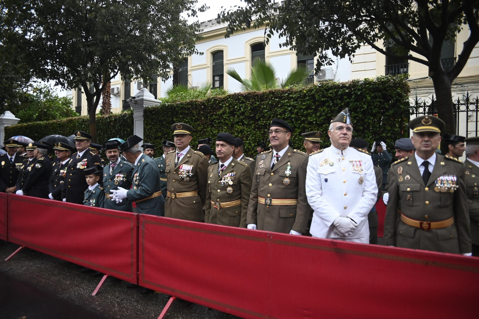 Las mejores fotos del Día de la Guardia Civil en Córdoba bajo la lluvia