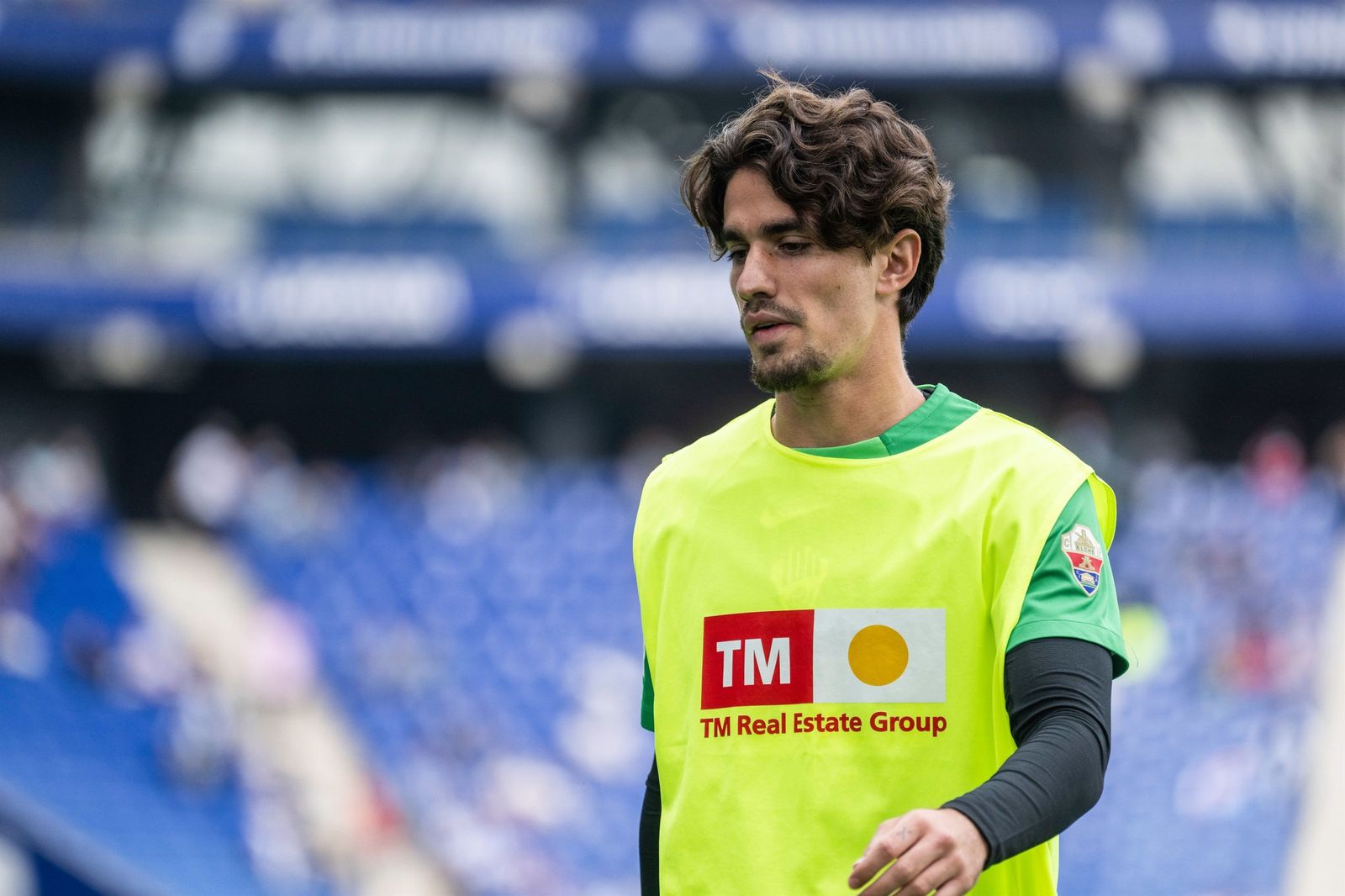 Álex Collado, en su etapa en el Elche.