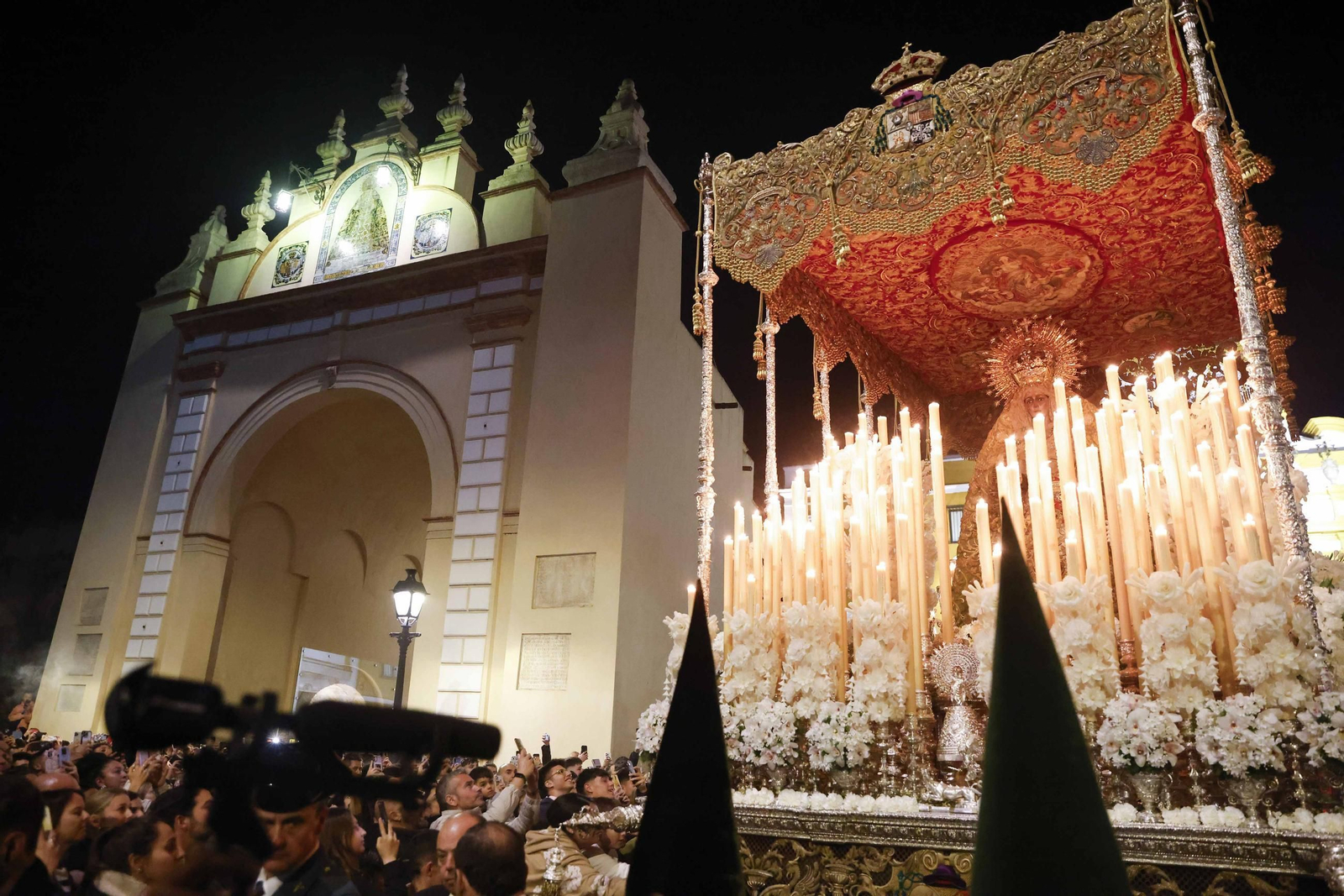 la Hermandad de la Macarena en la Semana Santa de Sevilla 2025