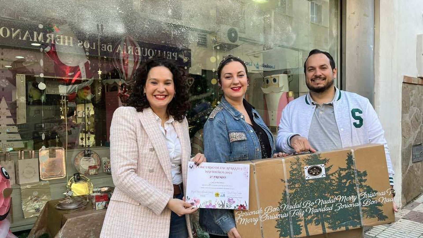 Segundo premio de Escaparates.