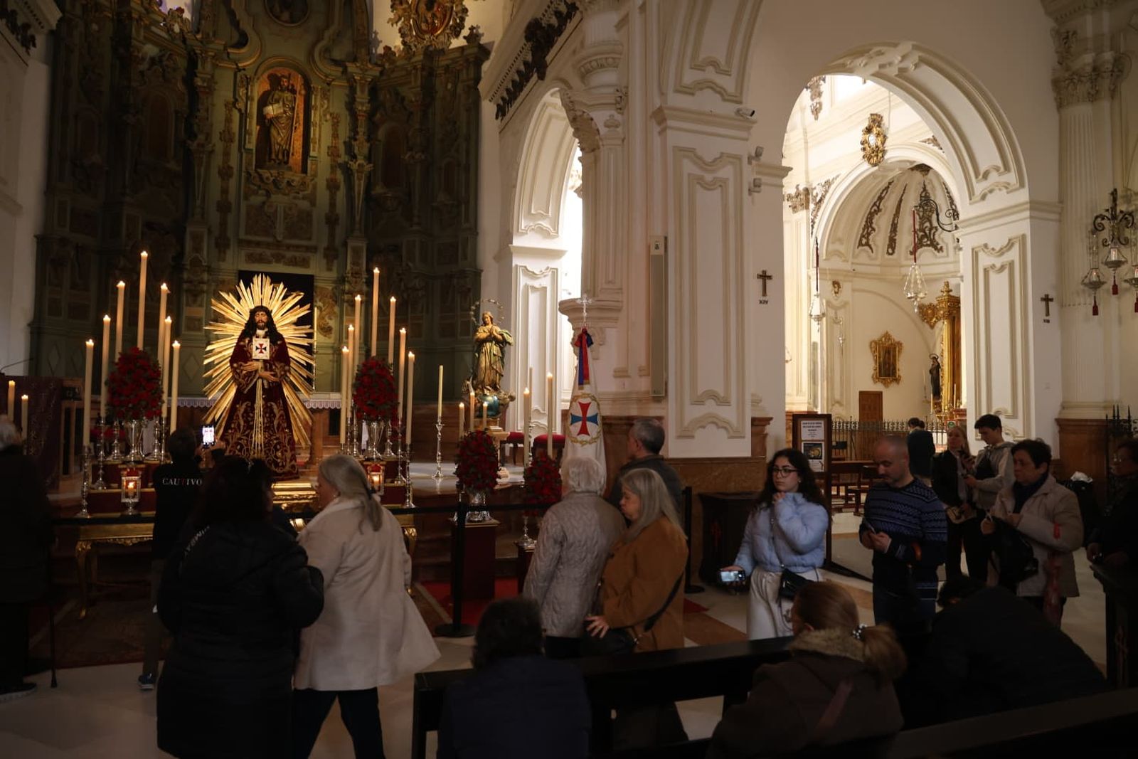 Veneración al Cristo de Medinaceli el primer viernes de marzo.