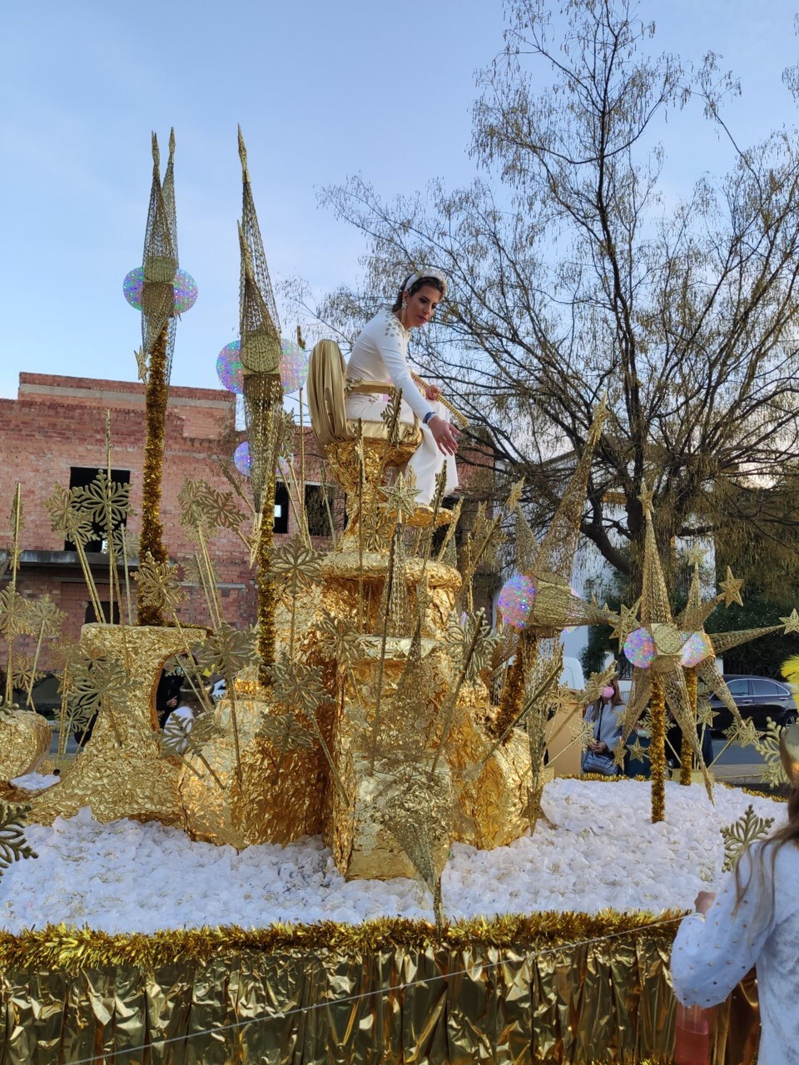 La Estrella de la Ilusión en la cabalgata algabeña.