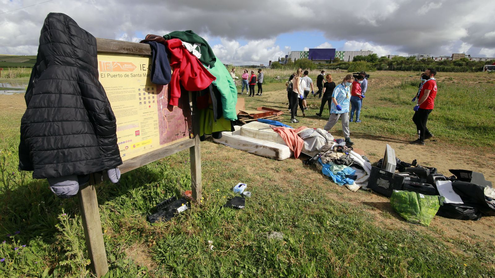 Gran recogida de Zero Waste Jerez con casi 40 voluntarios