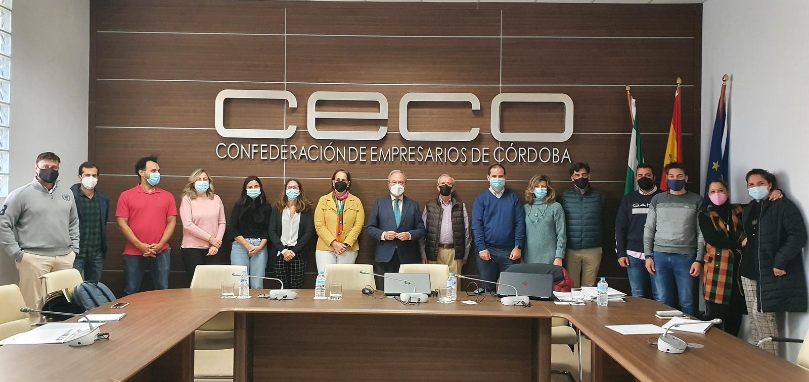 Acto de entrega de las auditorías.