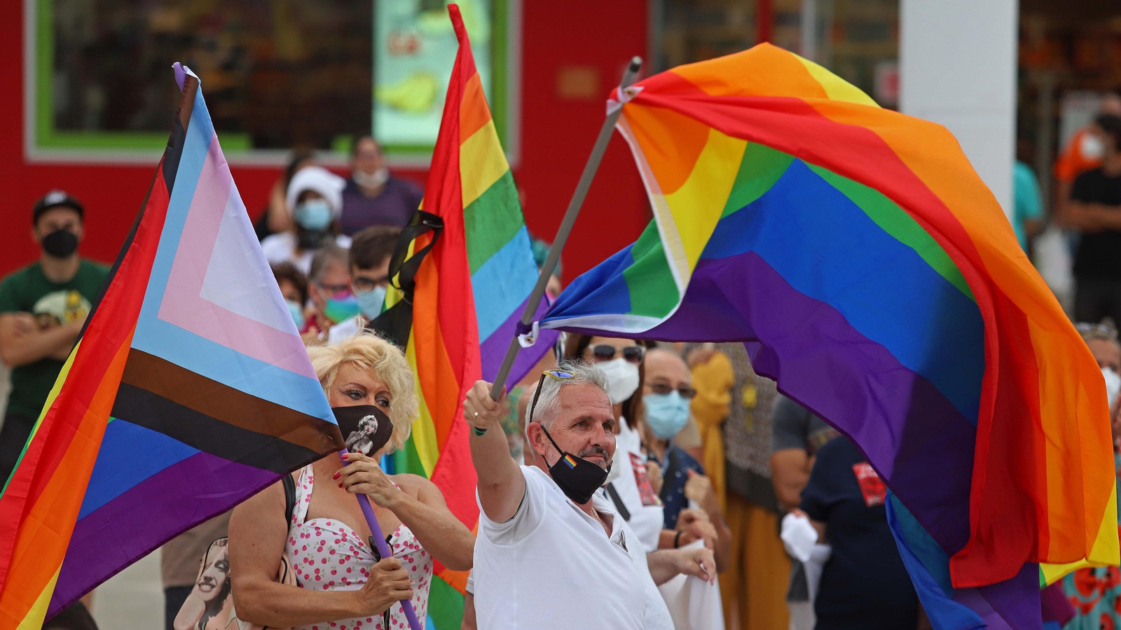 Fotos de la quinta manifestación del Orgullo LGTBI en Algeciras