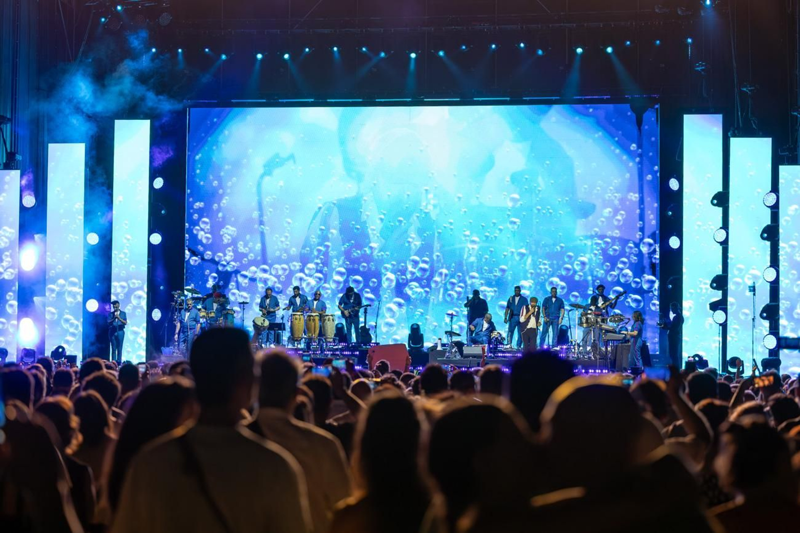 El primer concierto en Jaén de  Juan Luis Guerra, en el Vive Jaén Music Fest