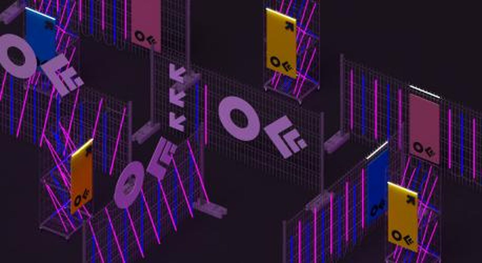 Instalación artística creada por Lugadero para la edición del festival de 2019.