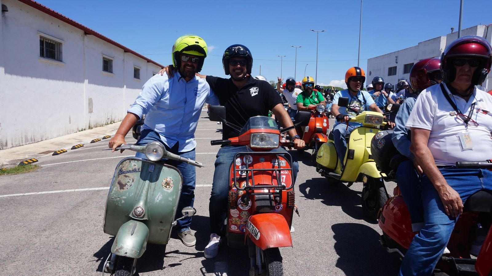 Quedada de vespas.