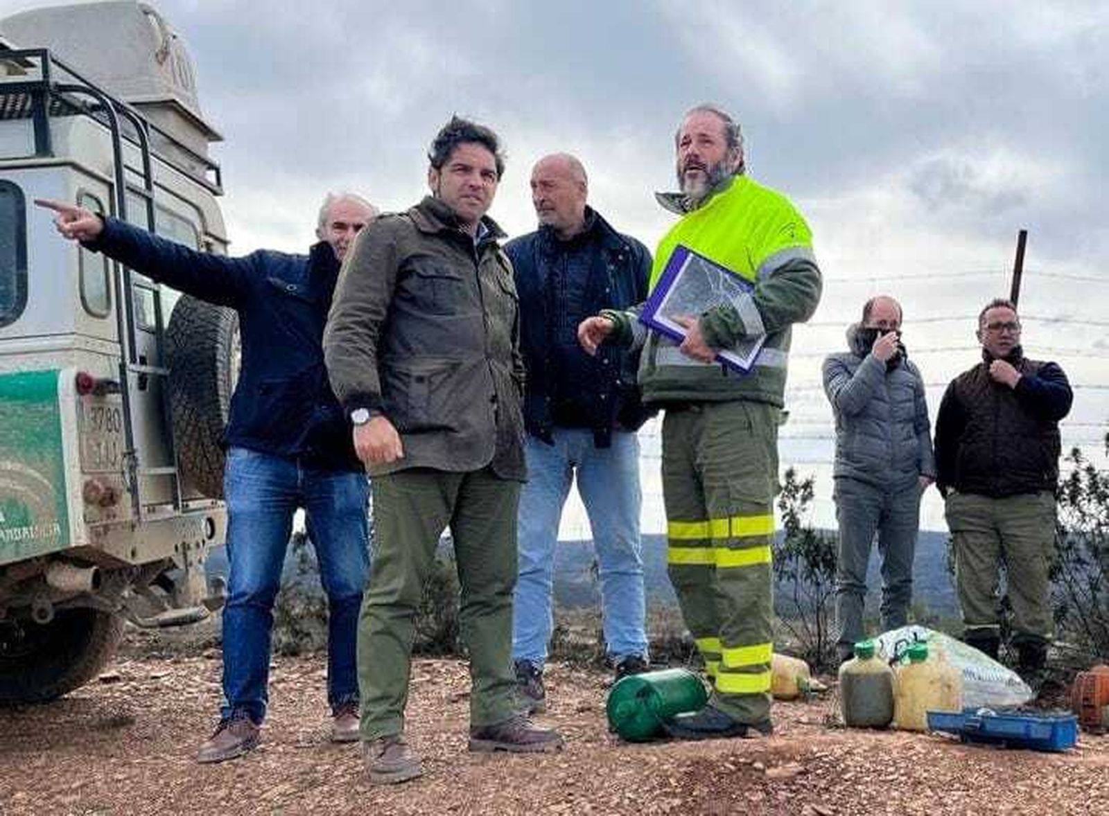 Trabajos preventivos en Aroche.