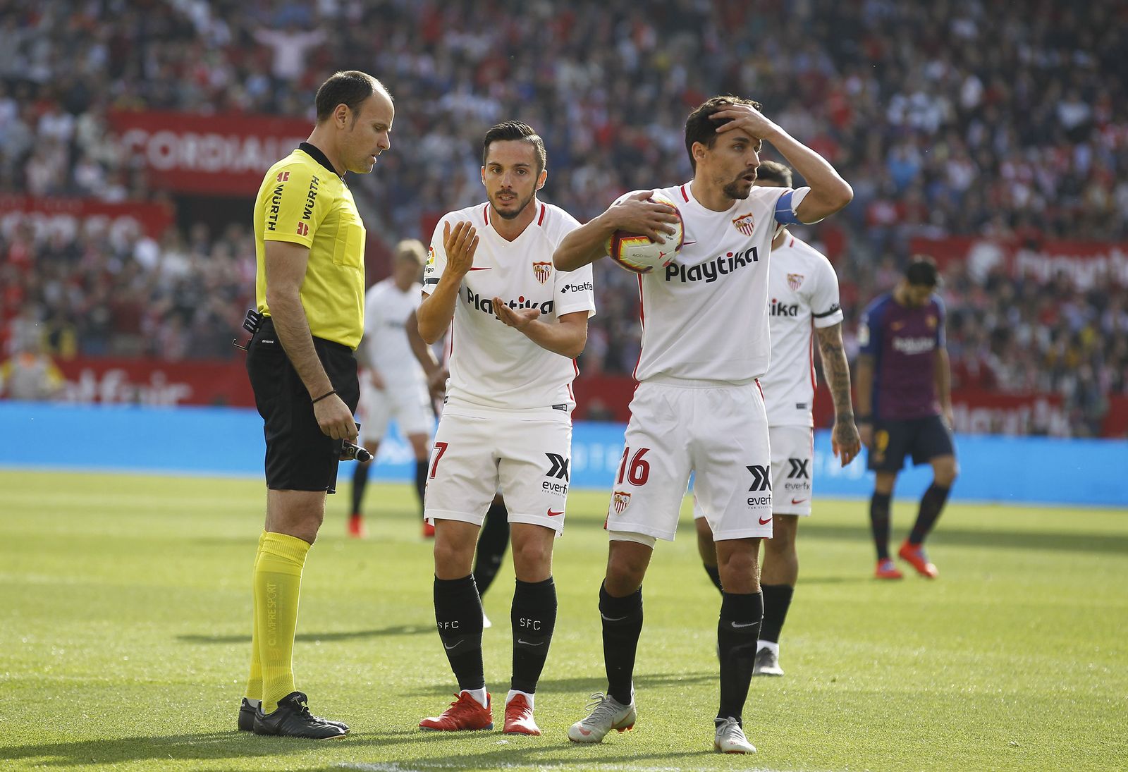 El Sevilla-Barcelona, en imágenees