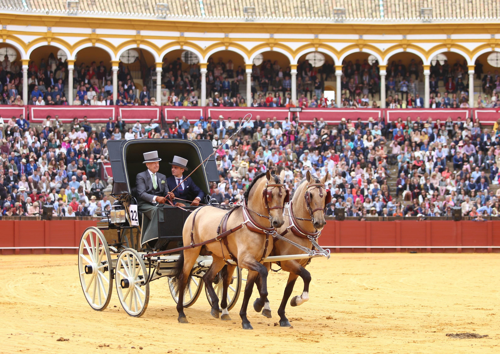 XXXIII Exhibición del Real Club de Enganches de Andalucía en la Maestranza