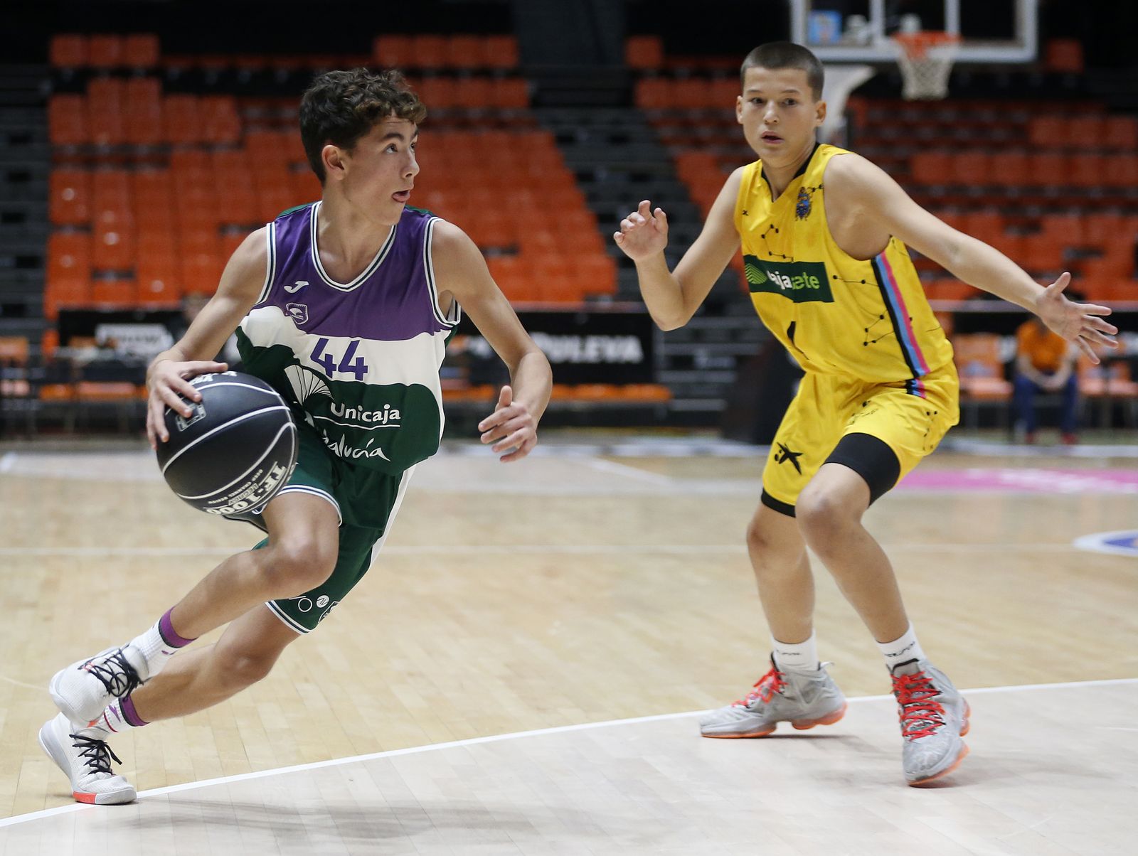 Las imágenes del Unicaja en la segunda jornada de la fase previa de la Minicopa