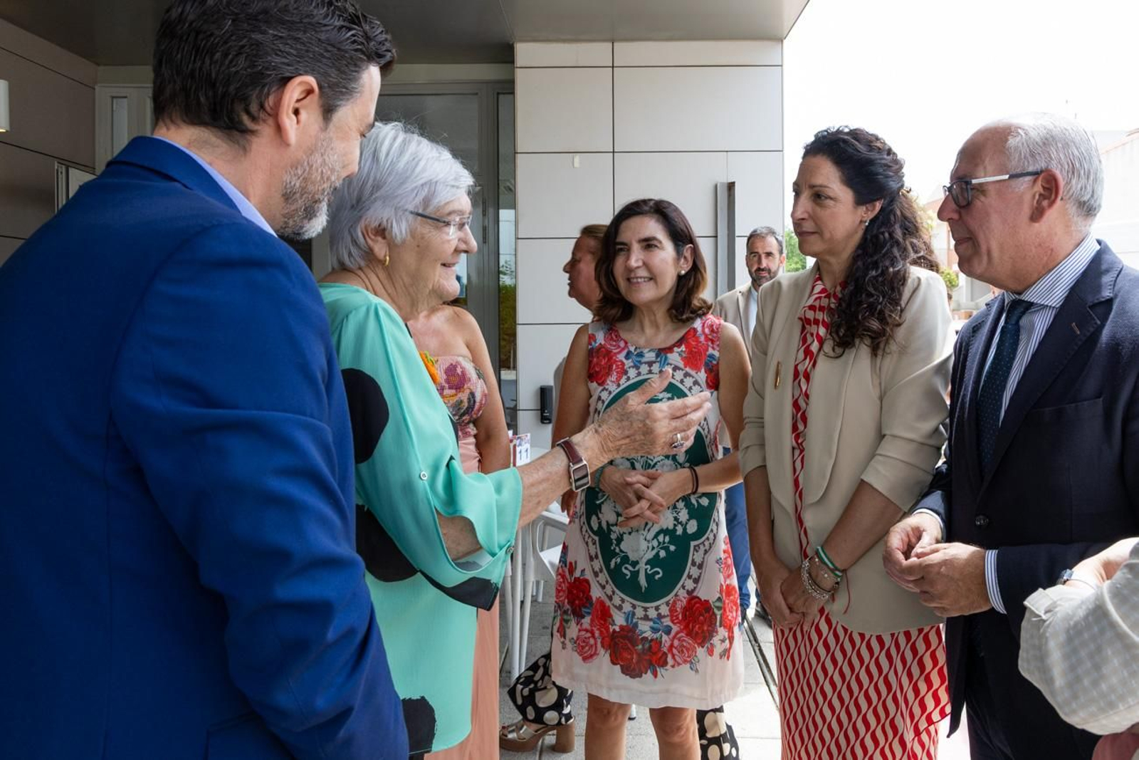 Visita de la consejera a las instalaciones de Aprompsi