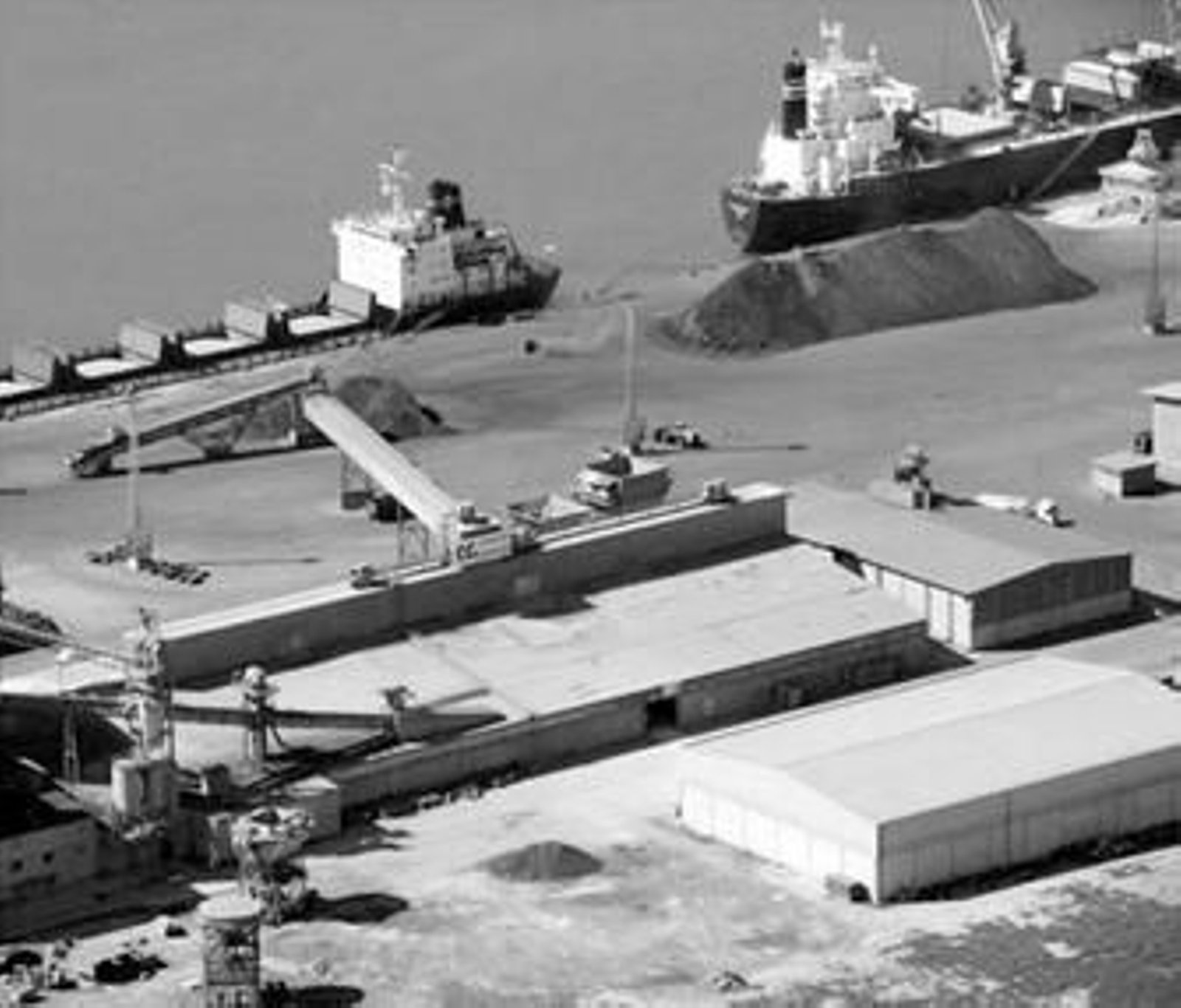 Muelle Juan Gonzalo del Puerto de Huelva.