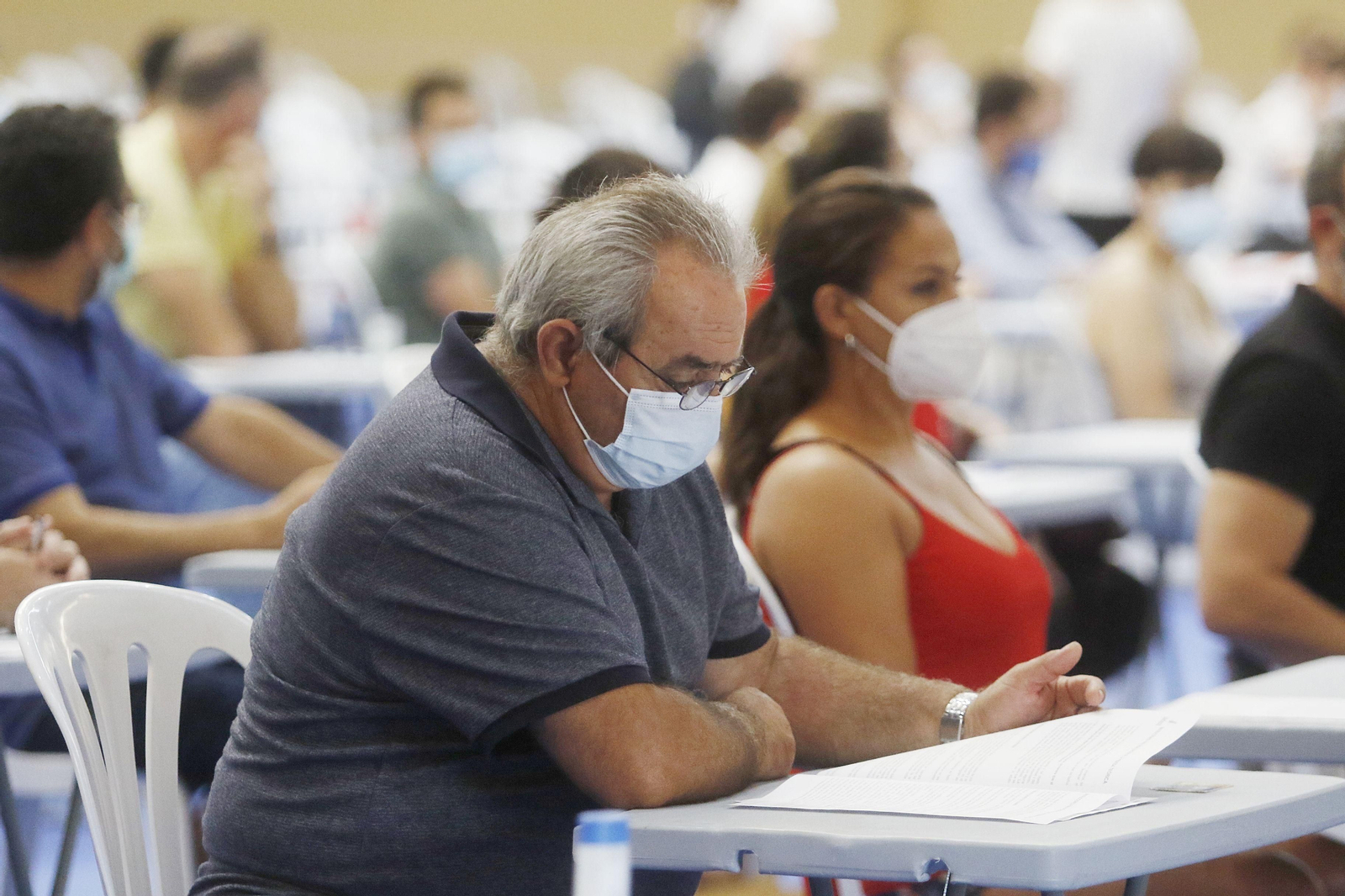 Las oposiciones de Sadeco, en imágenes