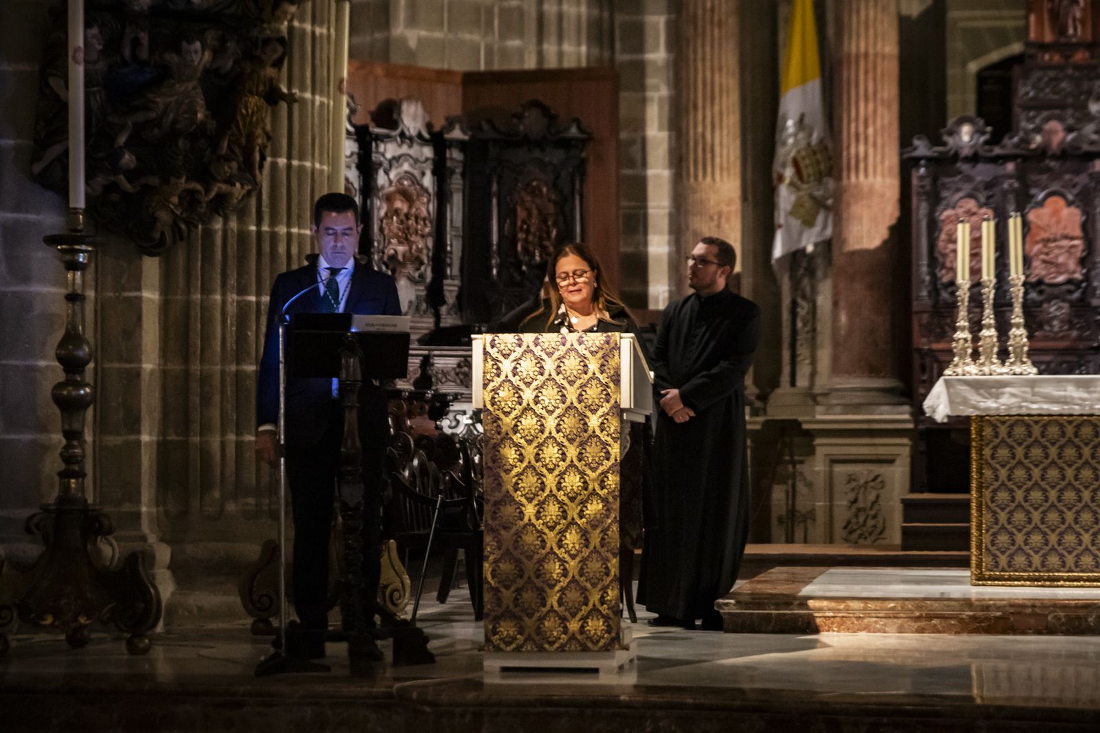 Vía-Crucis de las Hermandades con el Señor de la Sentencia