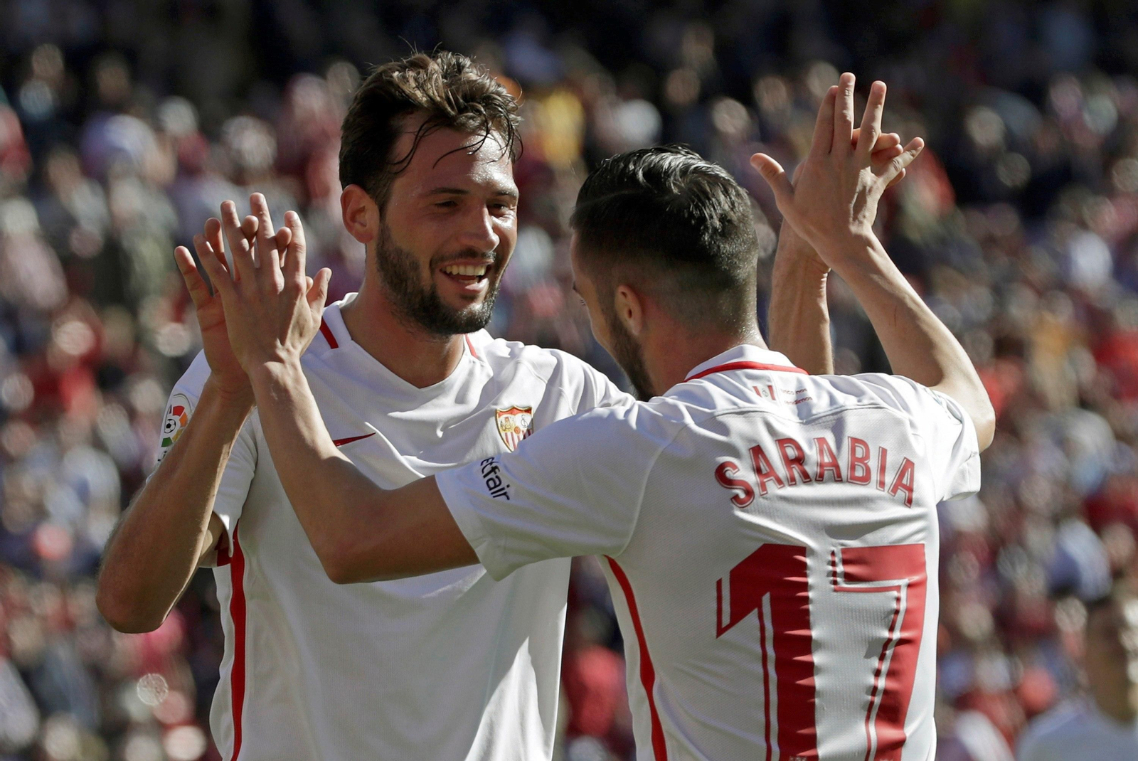 Sevilla-Levante en imágenes