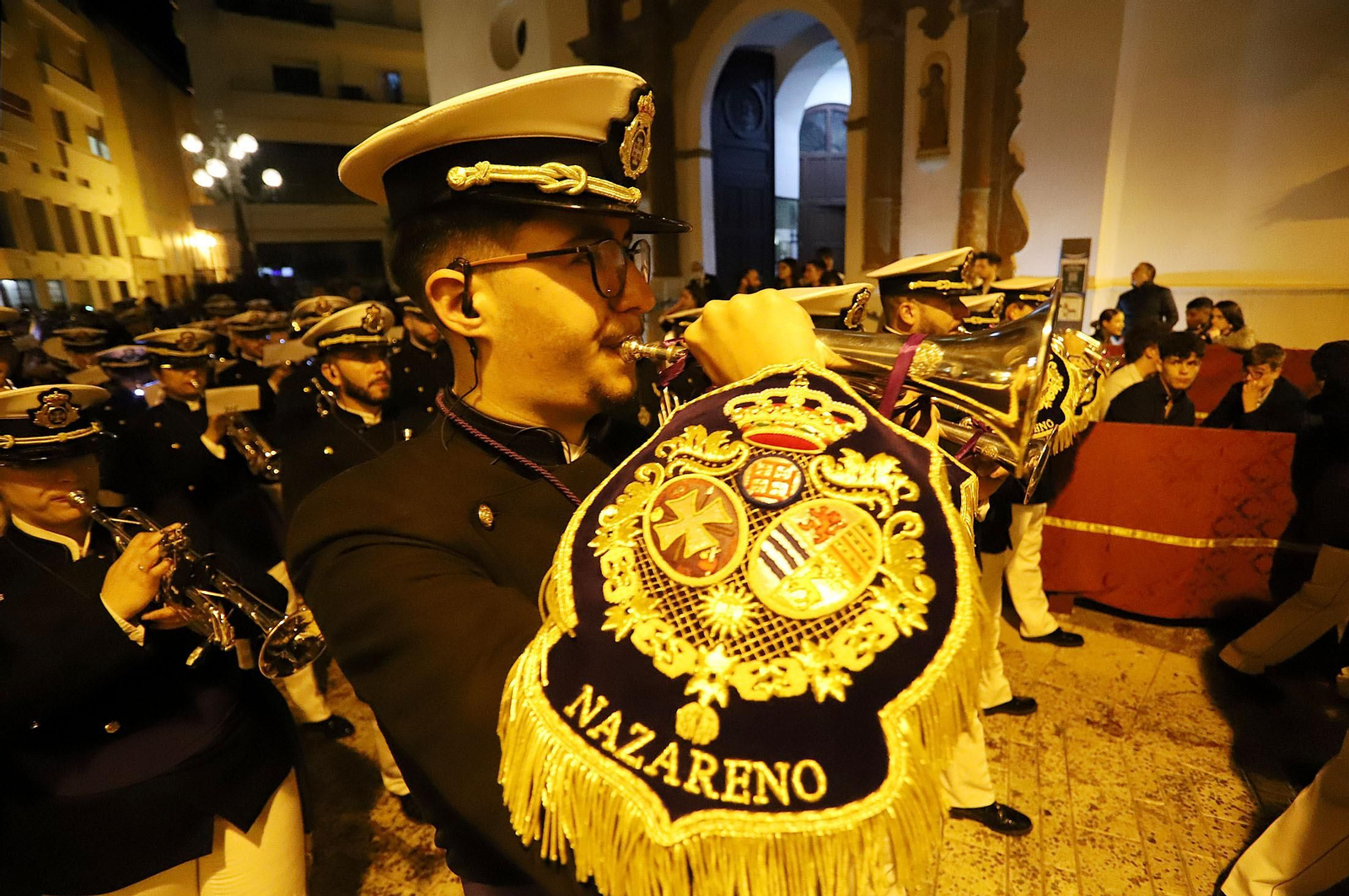Imágenes del Nazareno en la madrugá de Huelva