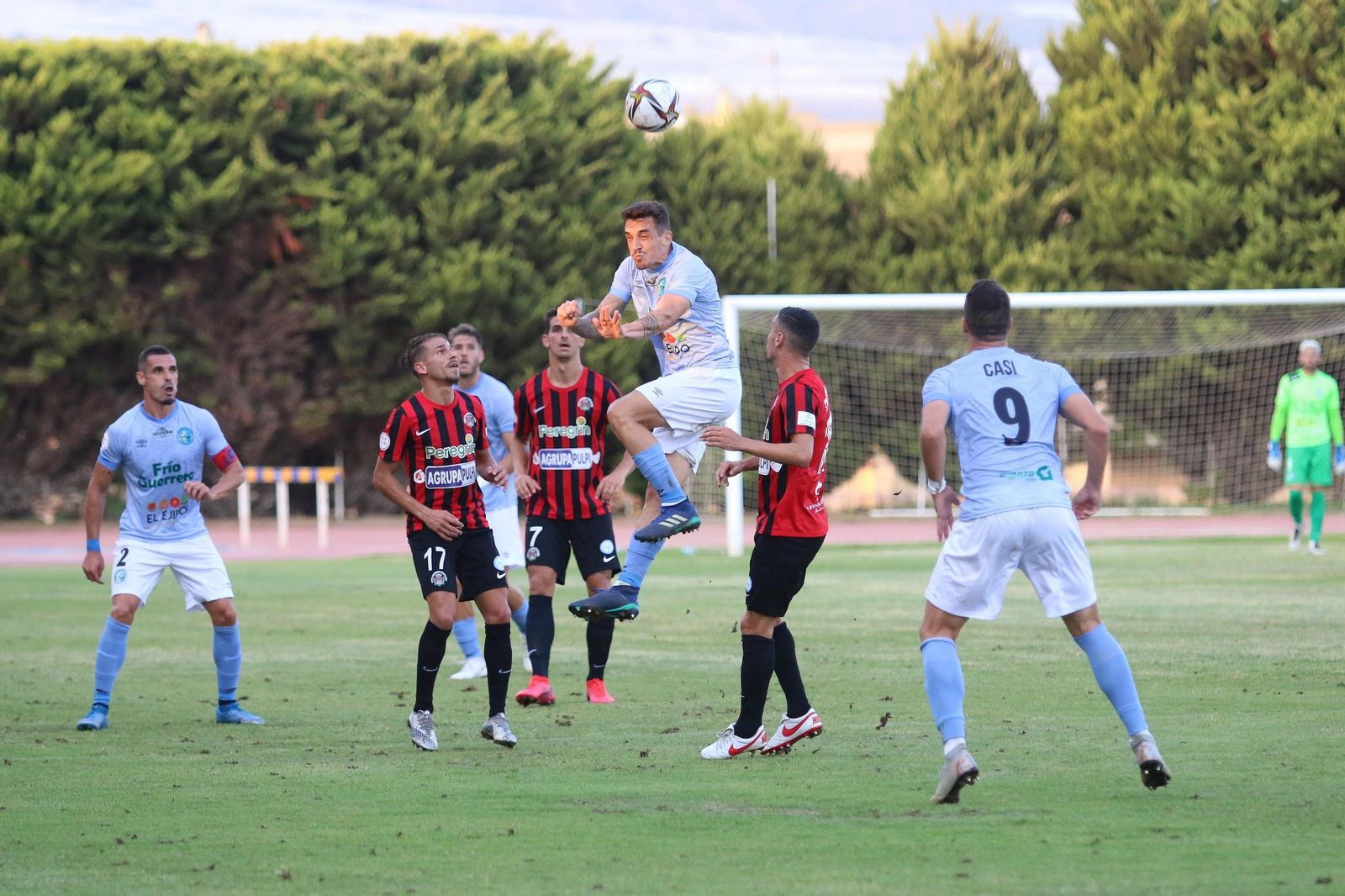 Fotogalería del derbi en Santo Domingo