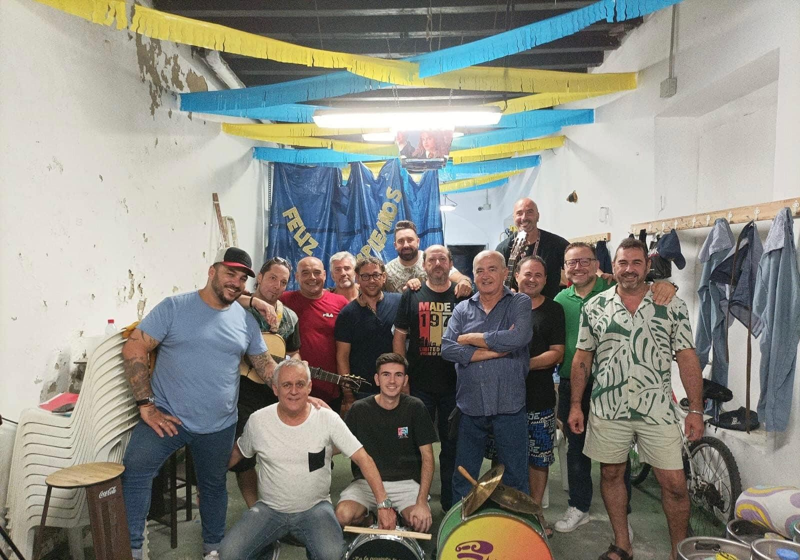 La comparsa 'Los telarañas'