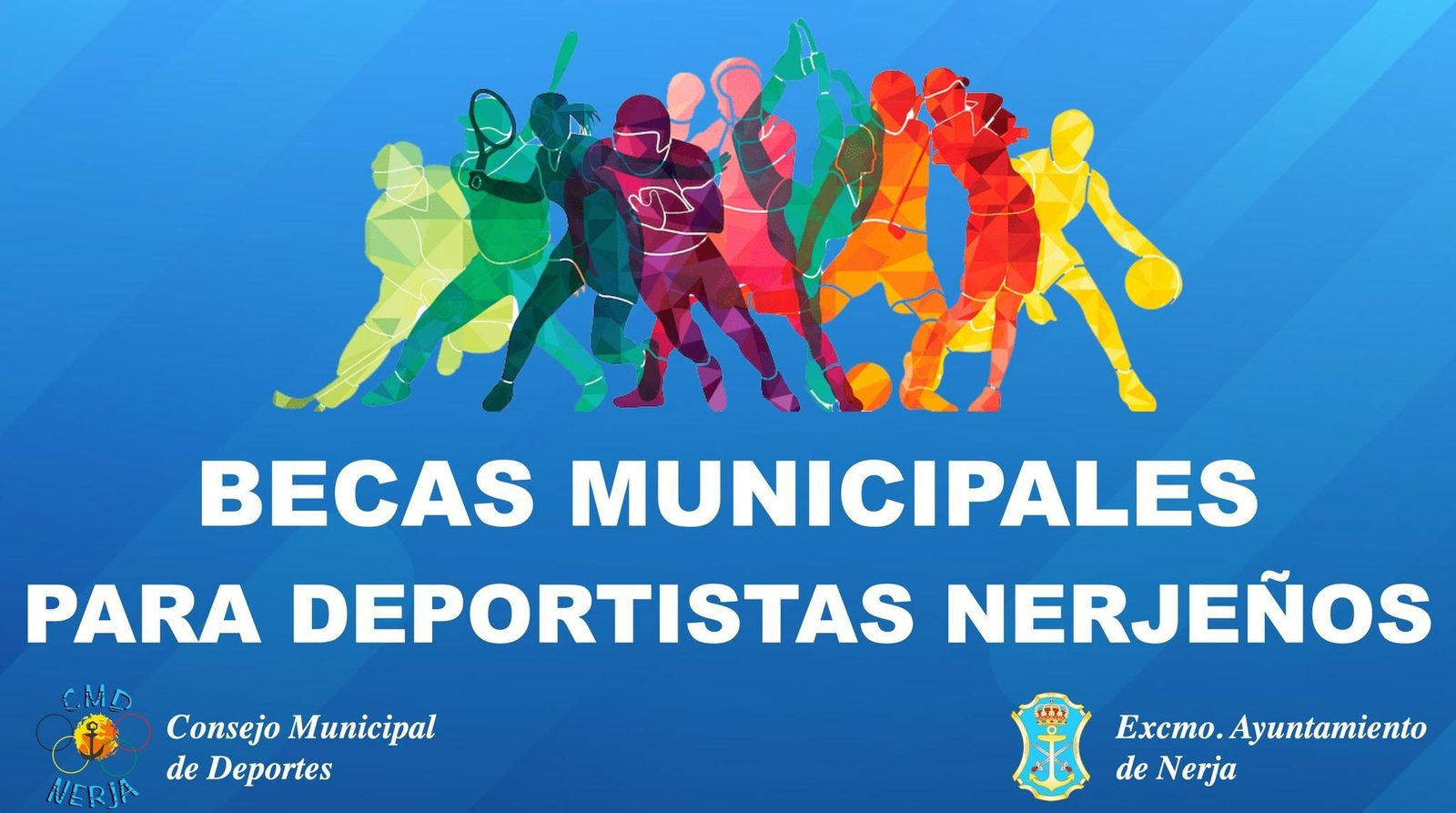Cartel informativo de las becas municipales a deportistas nerjeños Cartel informativo de las becas municipales a deportistas nerjeños