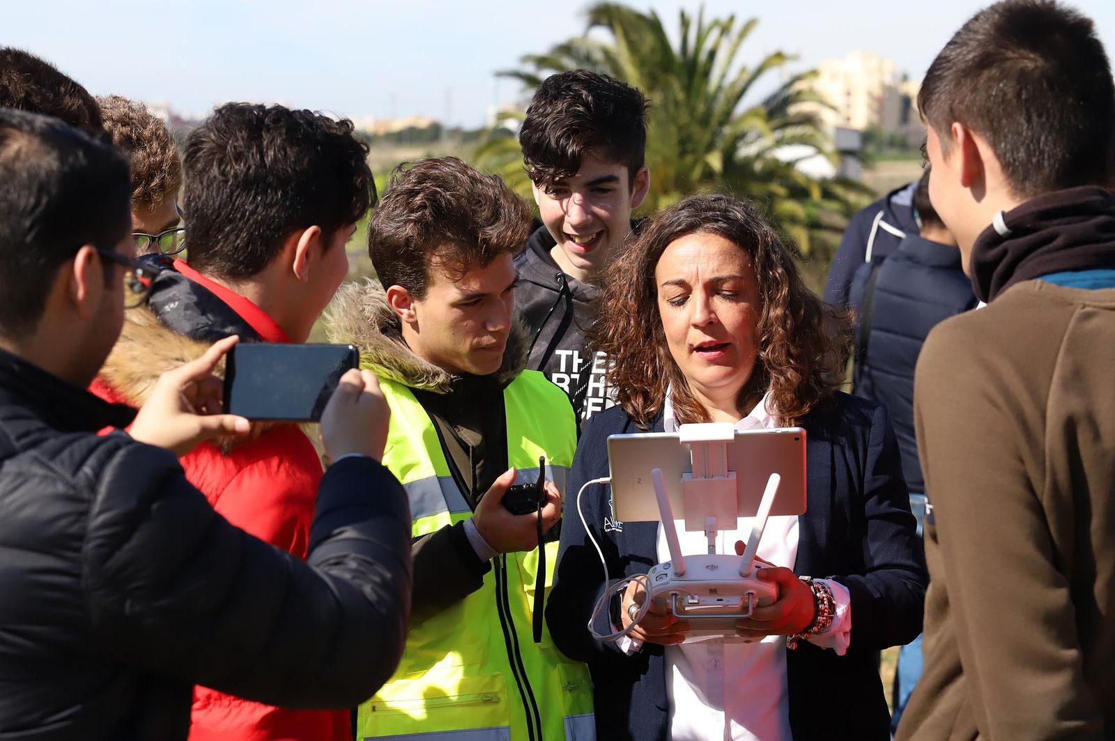 Imágenes del curso de 'Iniciación al pilotaje de drones'