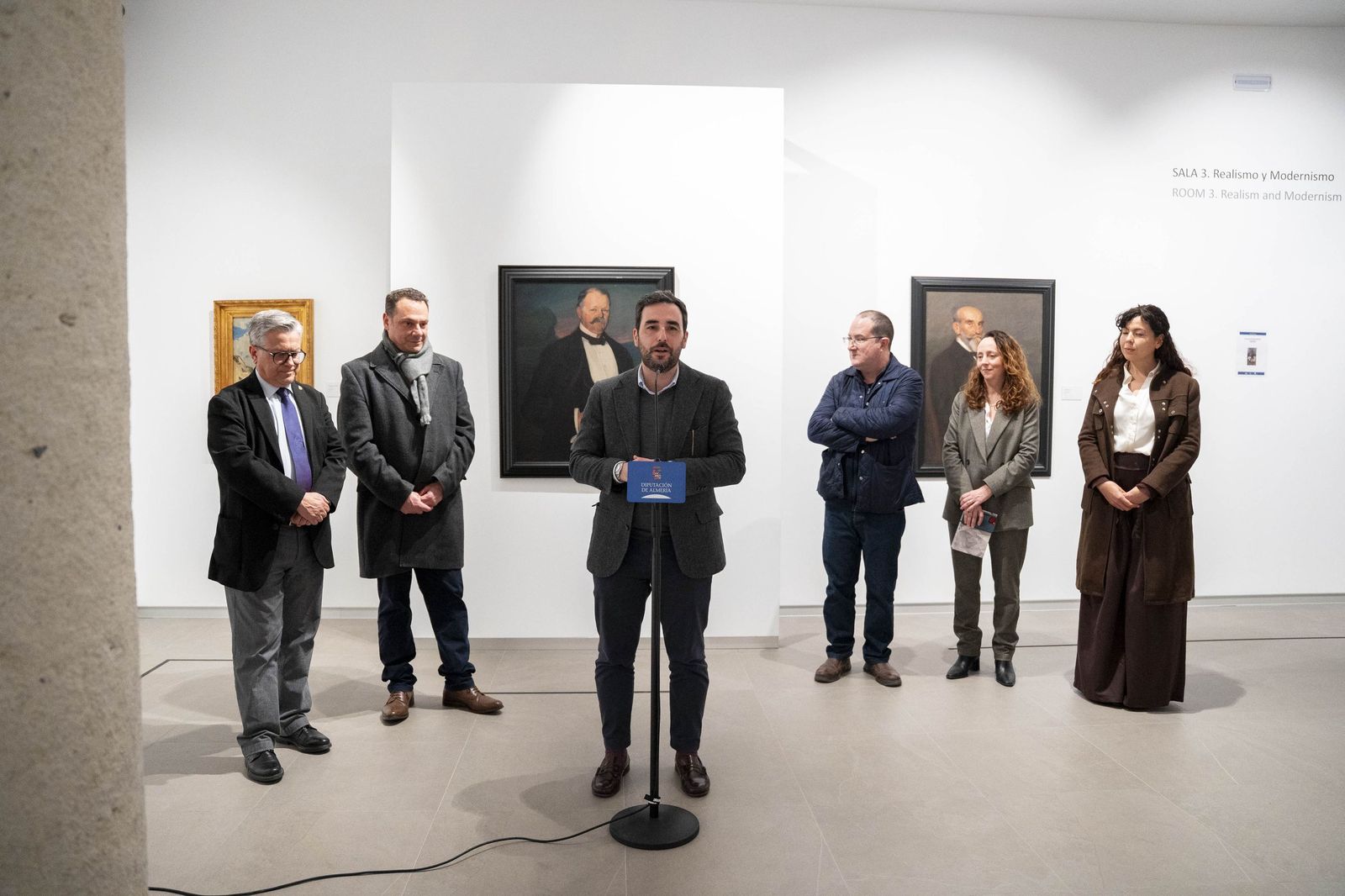 Fotogalería de la nueva obra de Zuloaga de la familia Cosentino en el MUREC