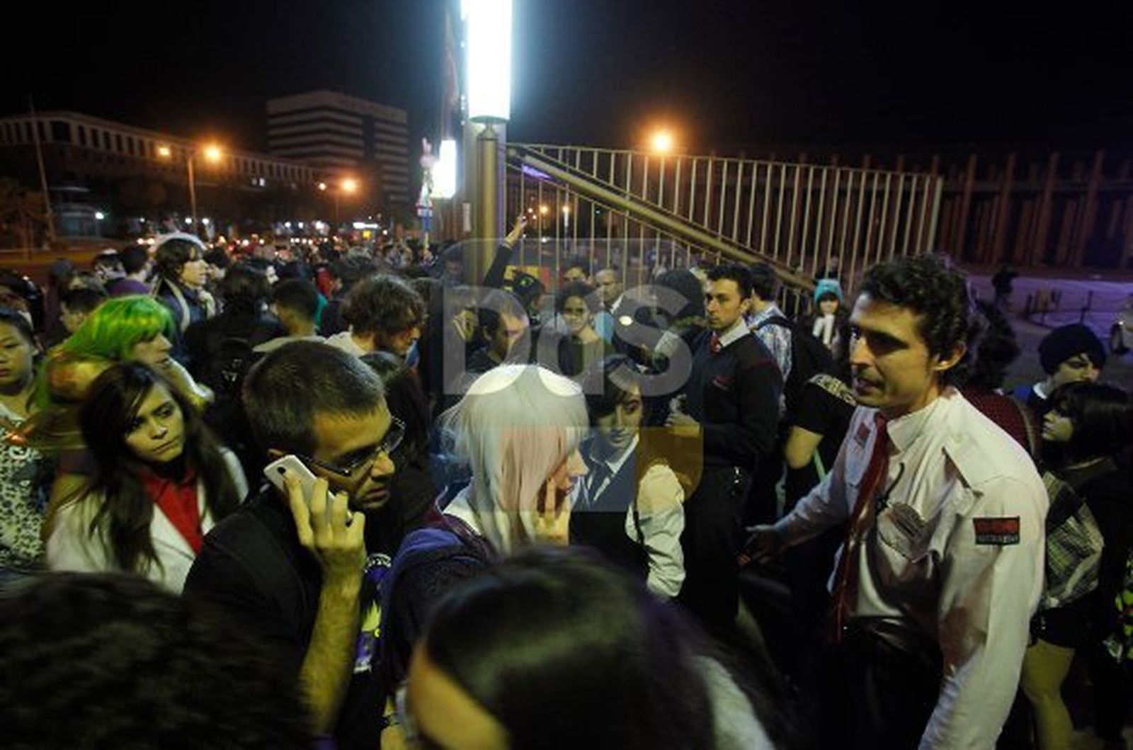 La Policía desaloja el Mangafest por el riesgo de avalanchas