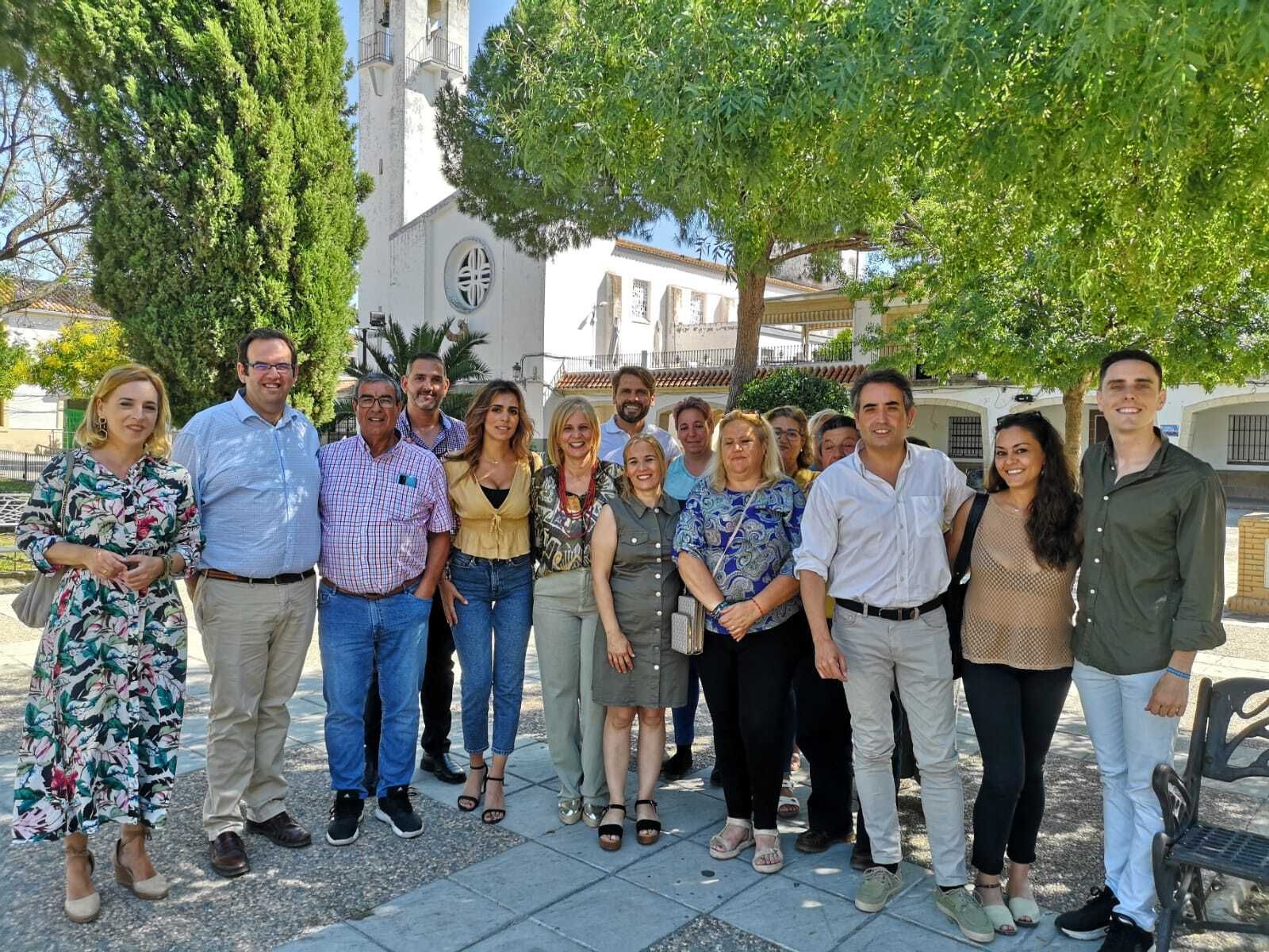 Responsables del PP con alcaldes de pedanías y delegados de Alcaldía en barriadas rurales de Jerez