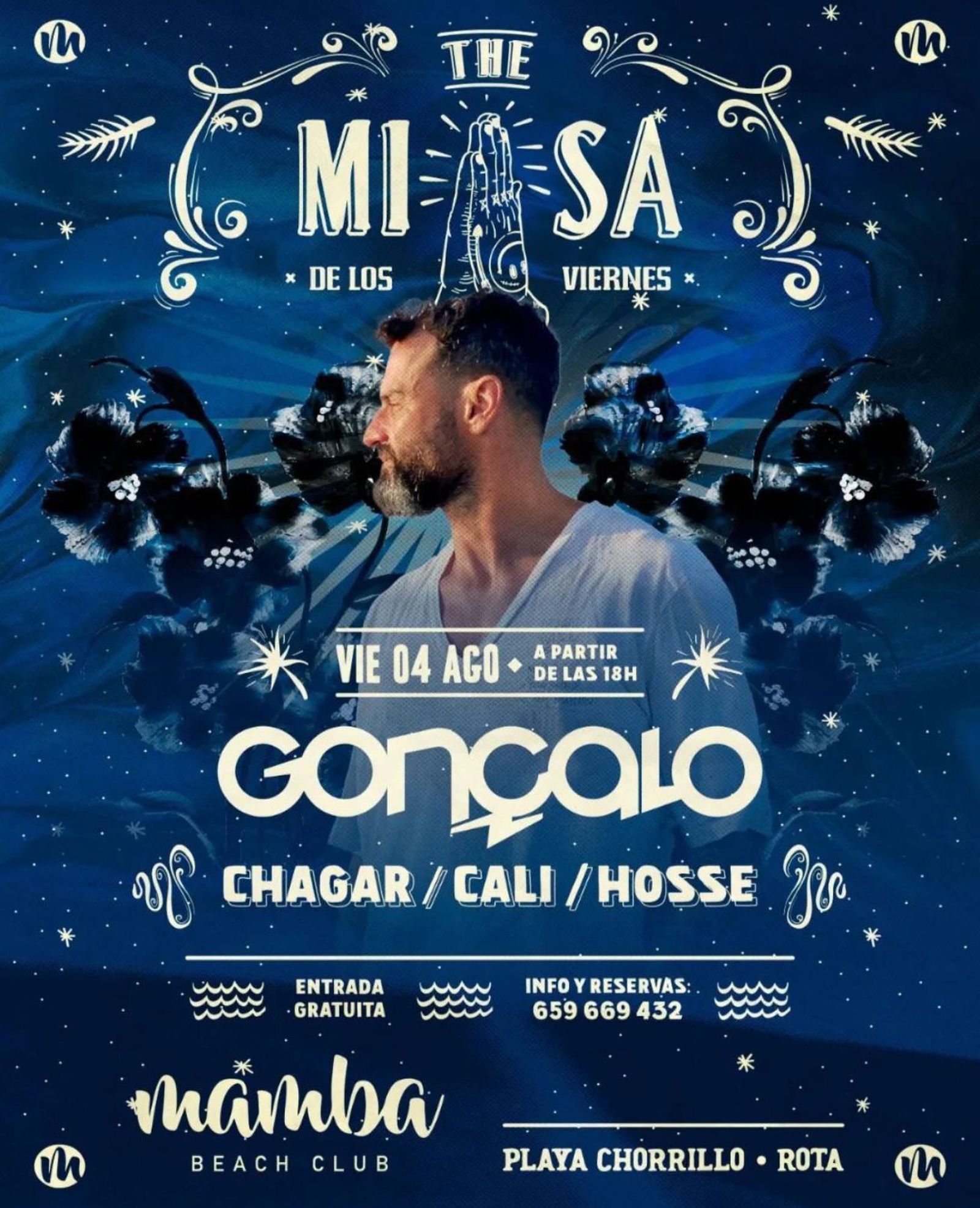 Un viernes más The Misa con varios artistas en Mamba Beach Club - Rota