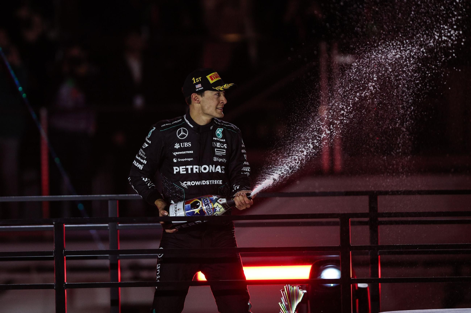Las fotos del título mundial de Verstappen en Las Vegas