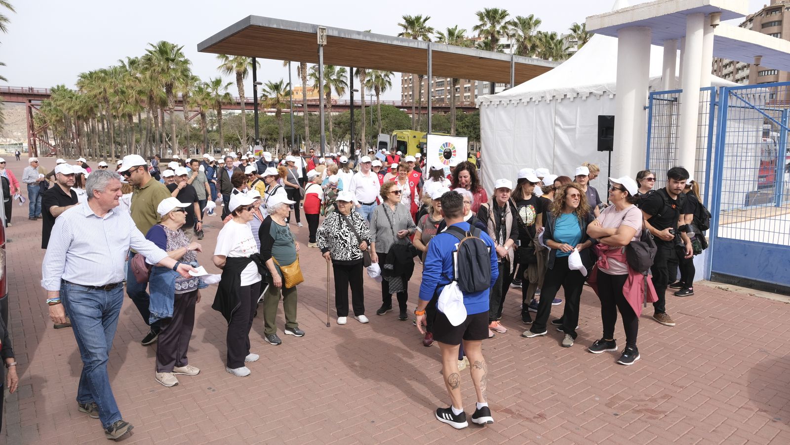 Marcha agua+salud+vida, en imágenes