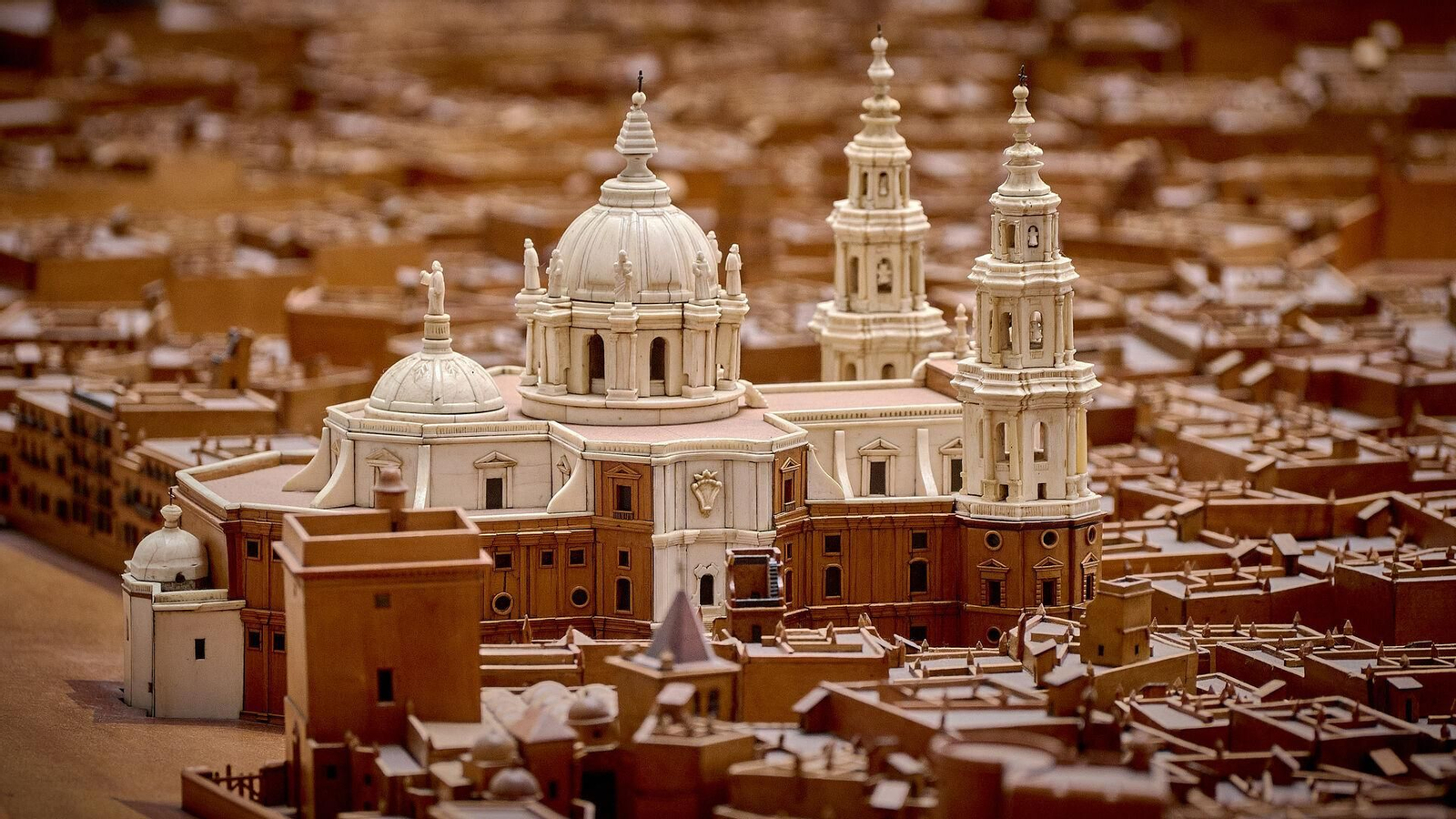 La Maqueta de Cádiz que es la pieza estrella del Museo de las Cortes