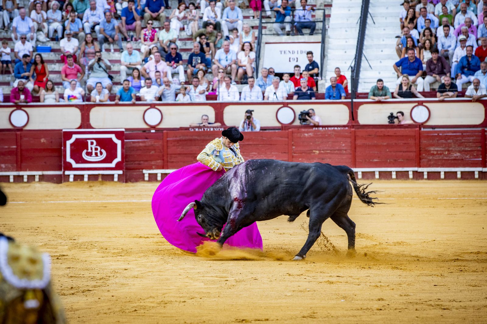 Daniel Crespo, Manzanares y Juan Ortega, en la plaza de toros de El Puerto