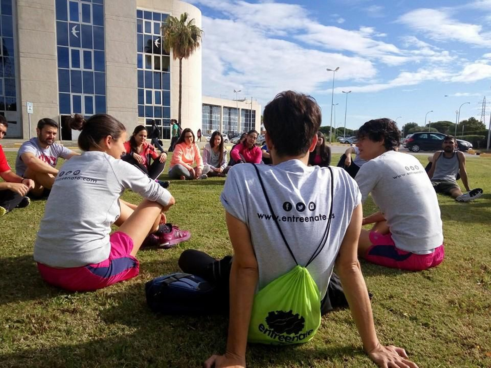 Estudiantes de la UCA participando en un taller en el Campus de Puerto Real.