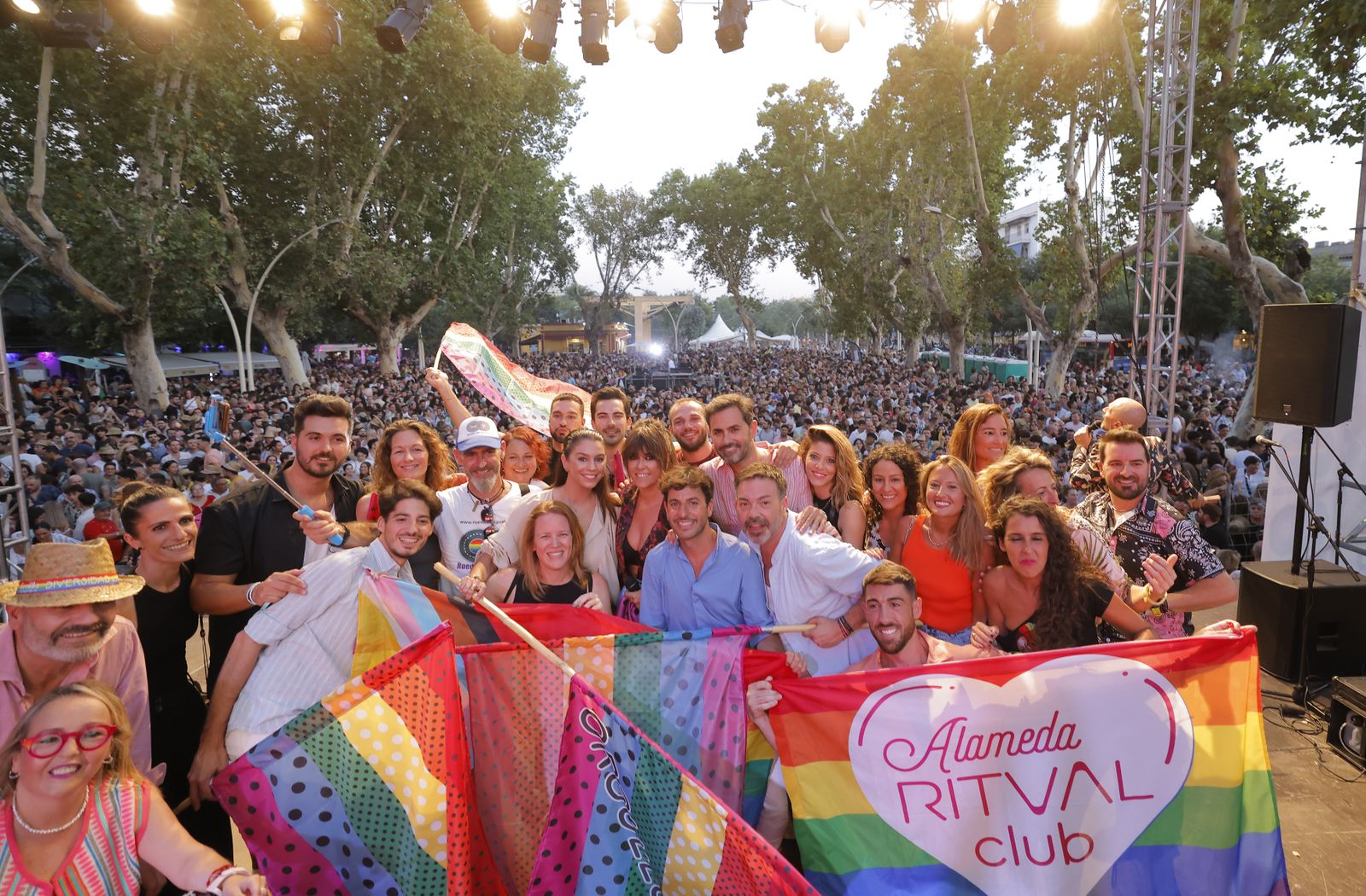 Pregón del Orgullo Gay Sevilla 2023, todas las imágenes