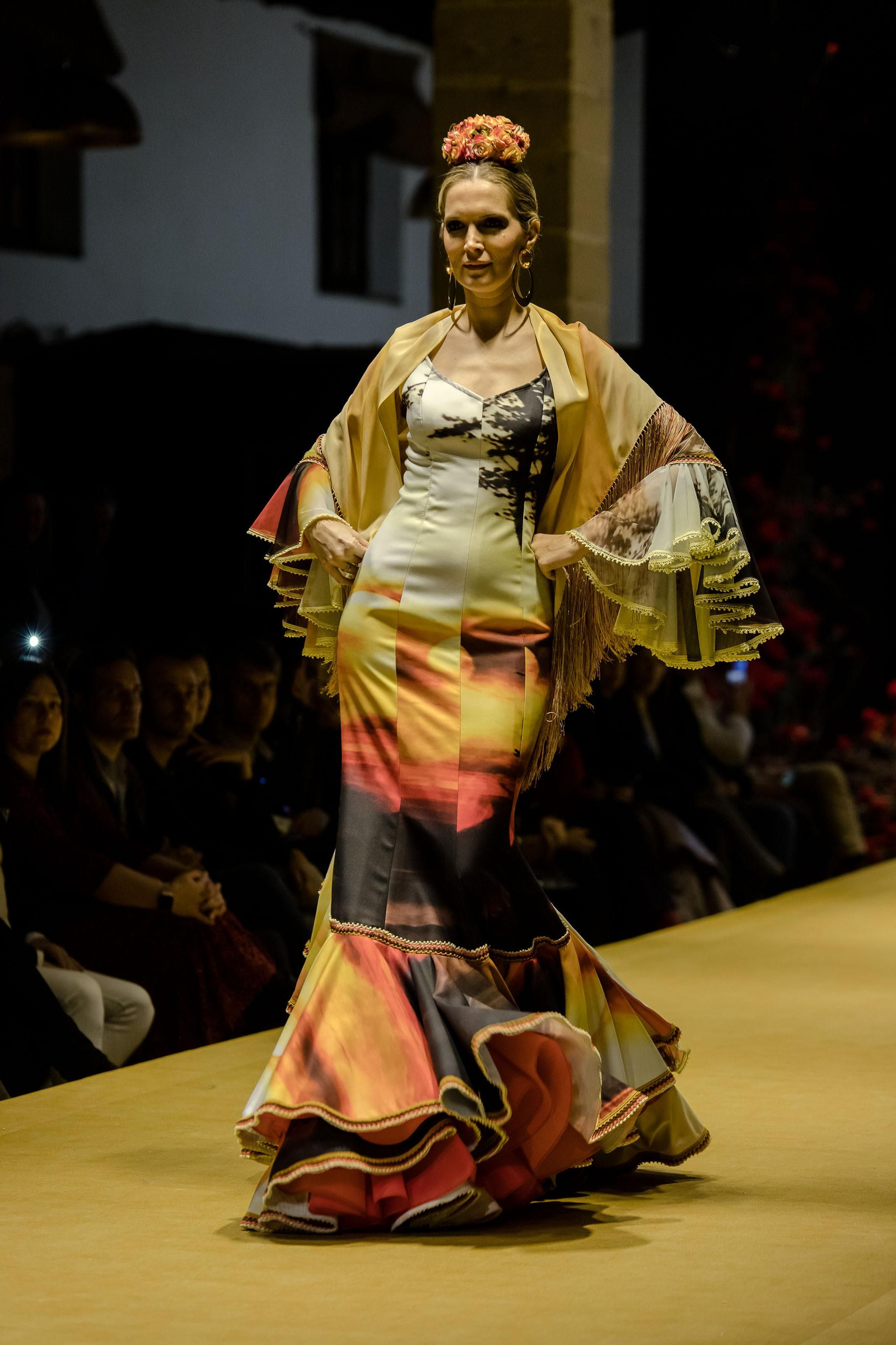 Así fue el desfile de Ángeles Verano en Pasarela Flamenca Jerez Tio Pepe, todas las fotos