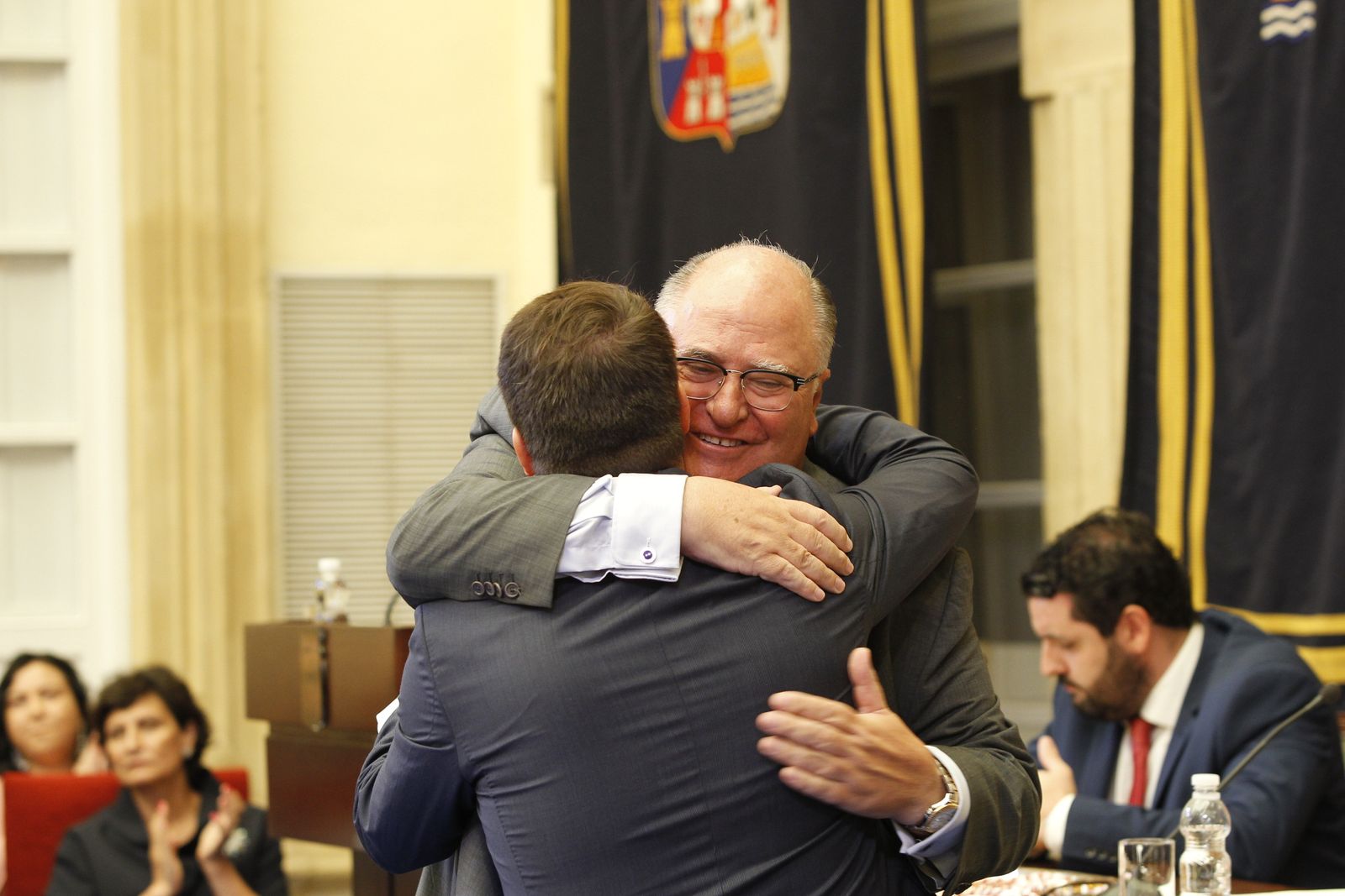 Pleno investidura Presidente Diputación de Almería. Javier Aureliano García