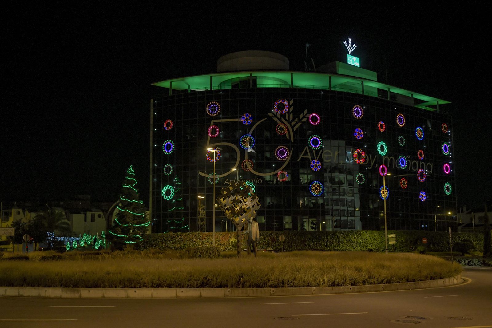 El Banco de Alimentos enciende la Navidad de Caja Rural Granada