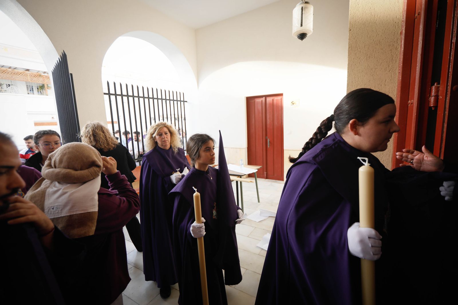 La procesión del Encuentro, en imágenes
