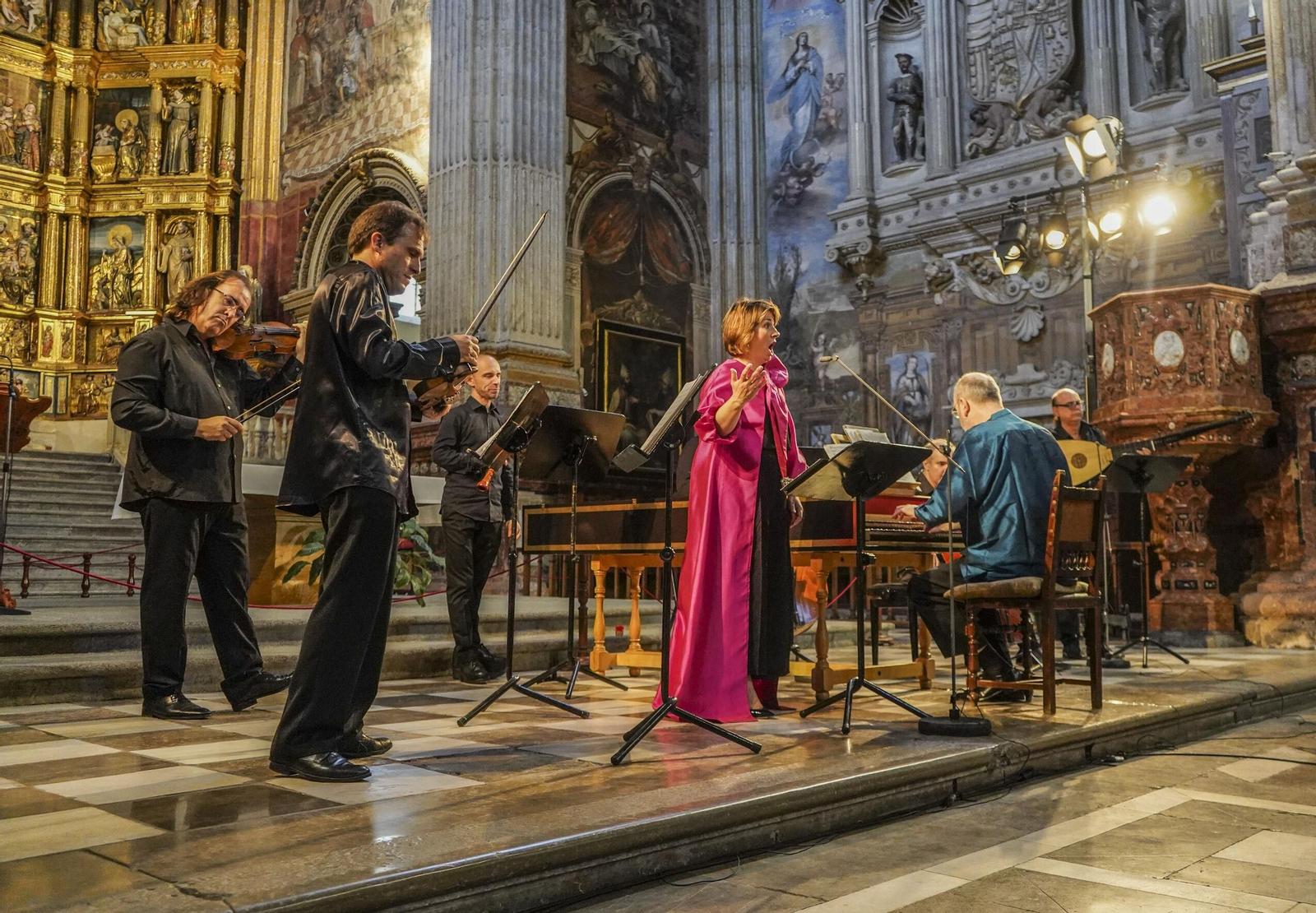 Así ha sido la actuación de Al Ayre Español en el Monasterio de San Jerónimo
