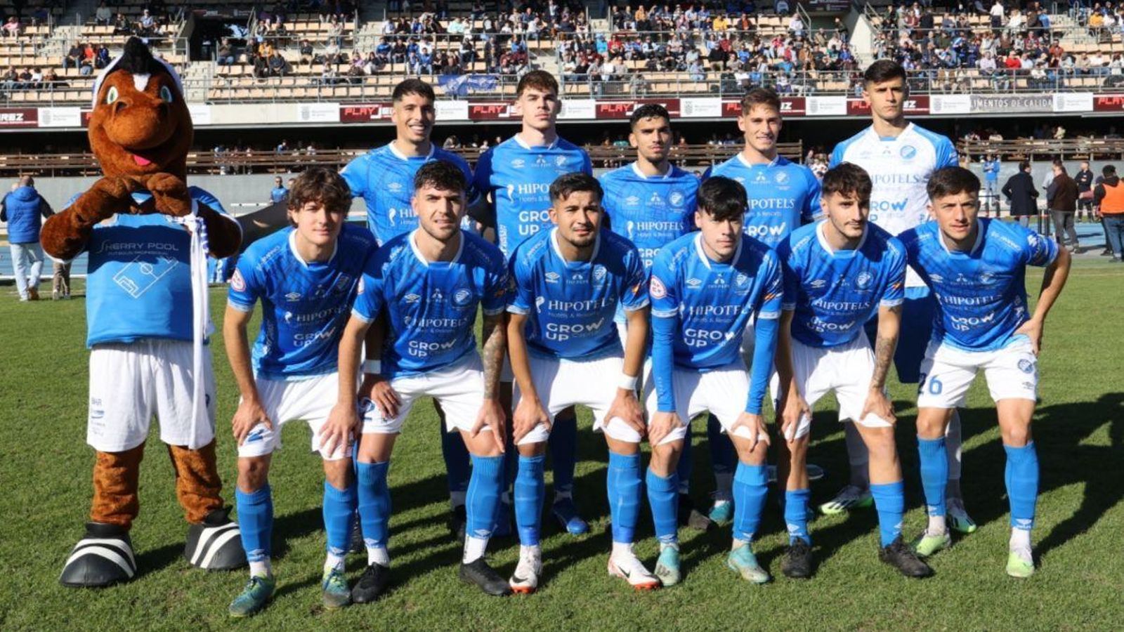 Once del Xerez DFC ante el Utrera en la última cita del año en Chapín.
