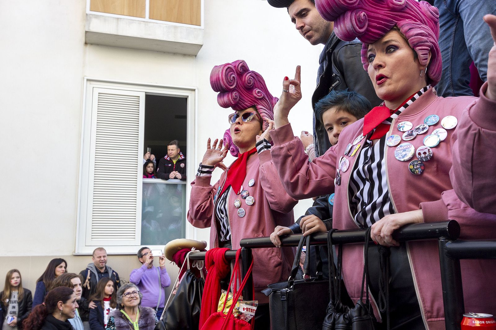 Las imágenes de la Batalla de Coplas y el carrusel de la Viña