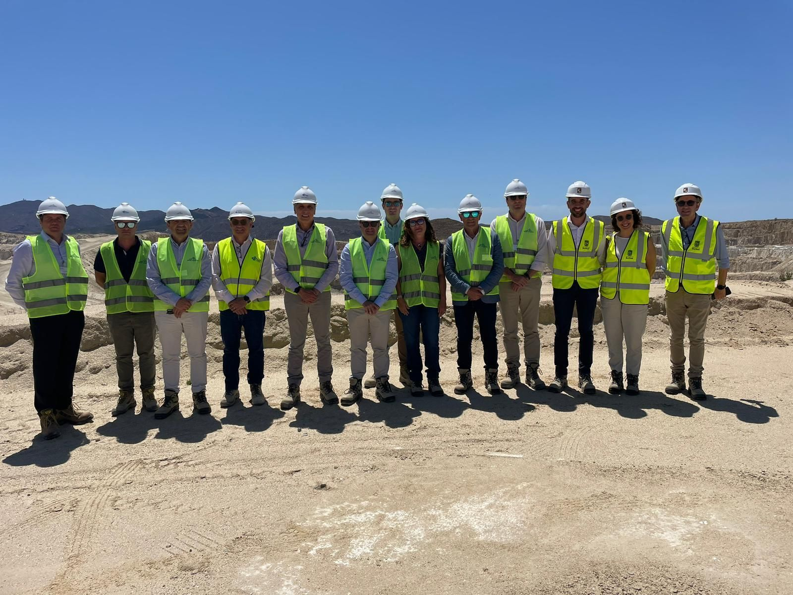 Visita del director general de minas.