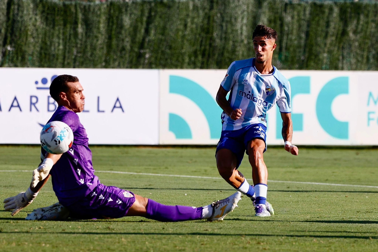 Almería-Málaga CF, en fotos