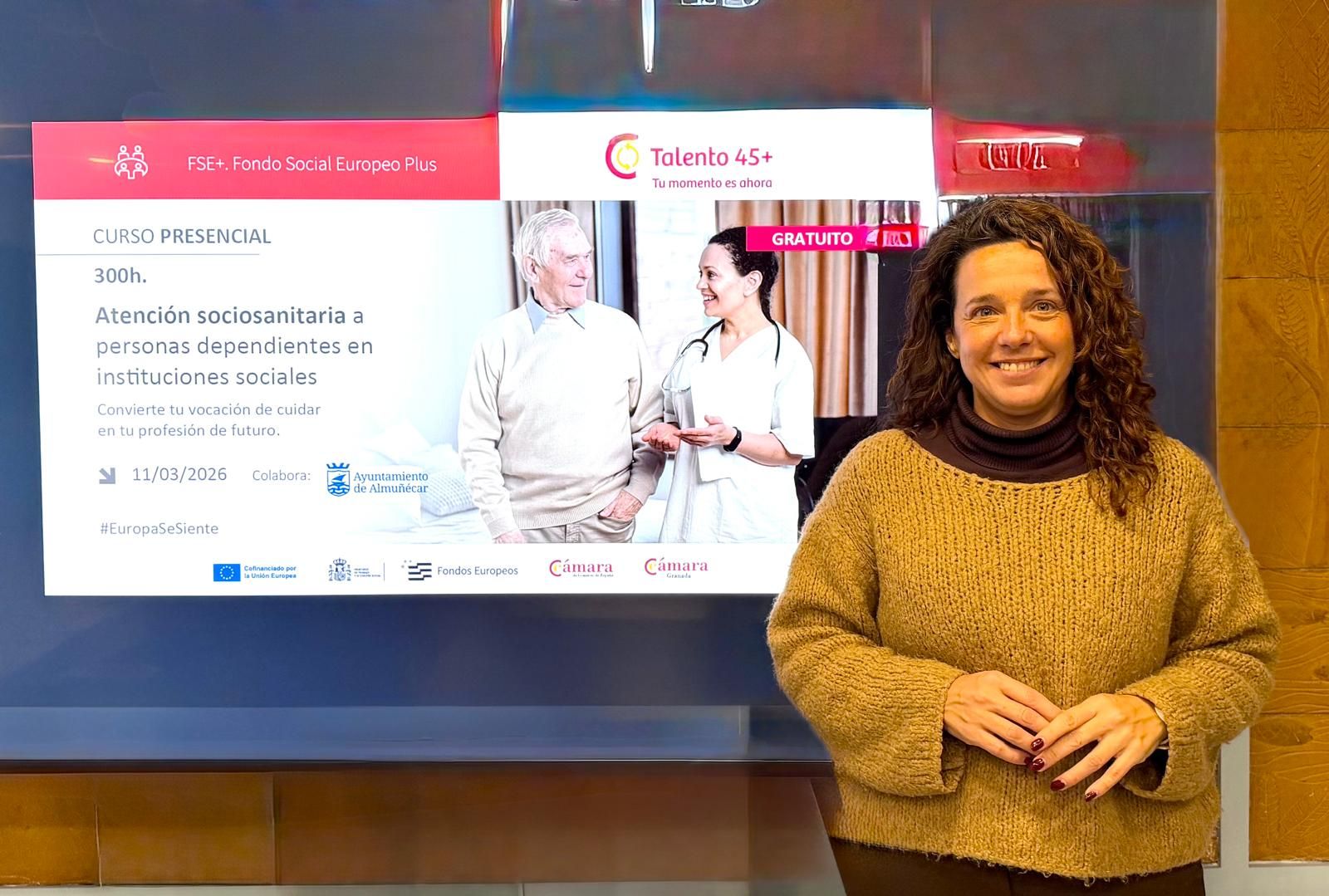 La concejala de Fomento y Empleo de Almuñécar, Beatriz González Orce