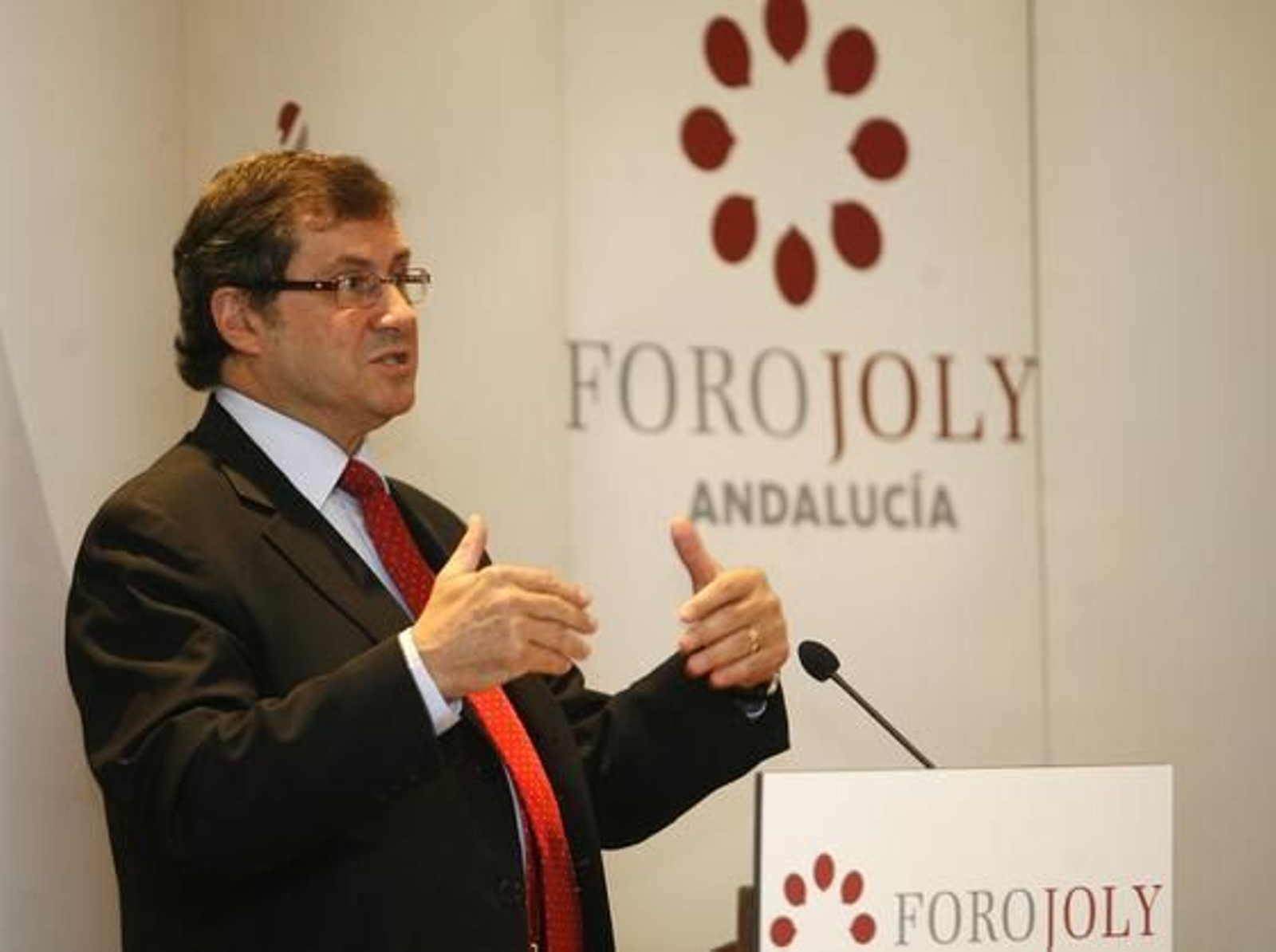 El secretario general de Universidades, Màrius Rubiralta i Alcañiz, en un momento de su intervención en el Foro Joly Andalucía.

Foto: José Martínez / O. Barrionuevo