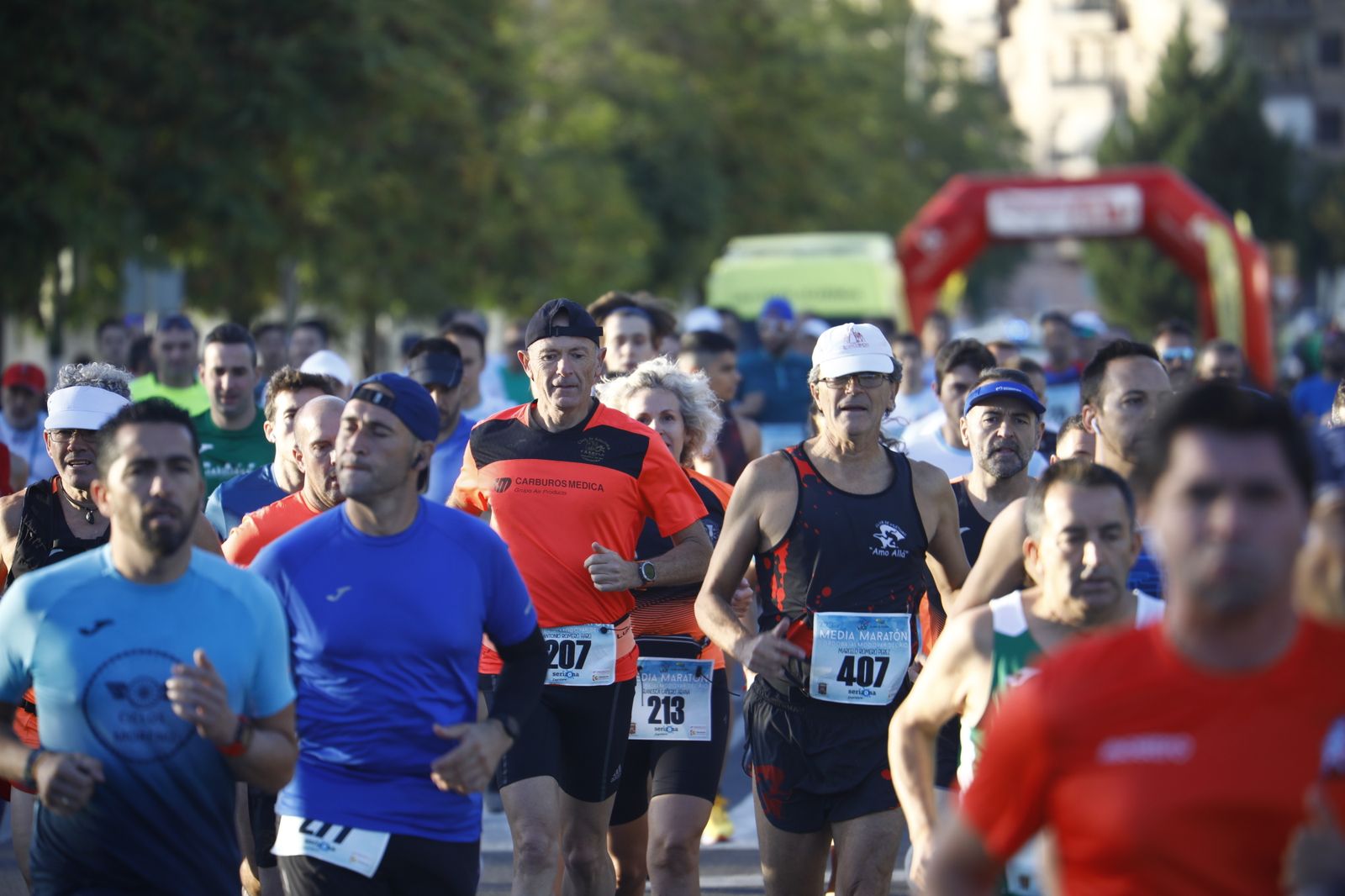 La XXXVI Media Maratón Córdoba-Almodóvar del Río, en imágenes